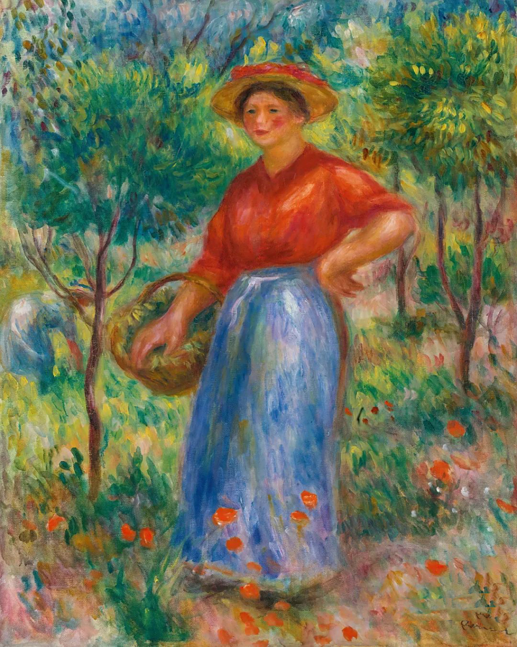 绘画大师雷诺阿油画作品欣赏#油画# #艺术# #绘画