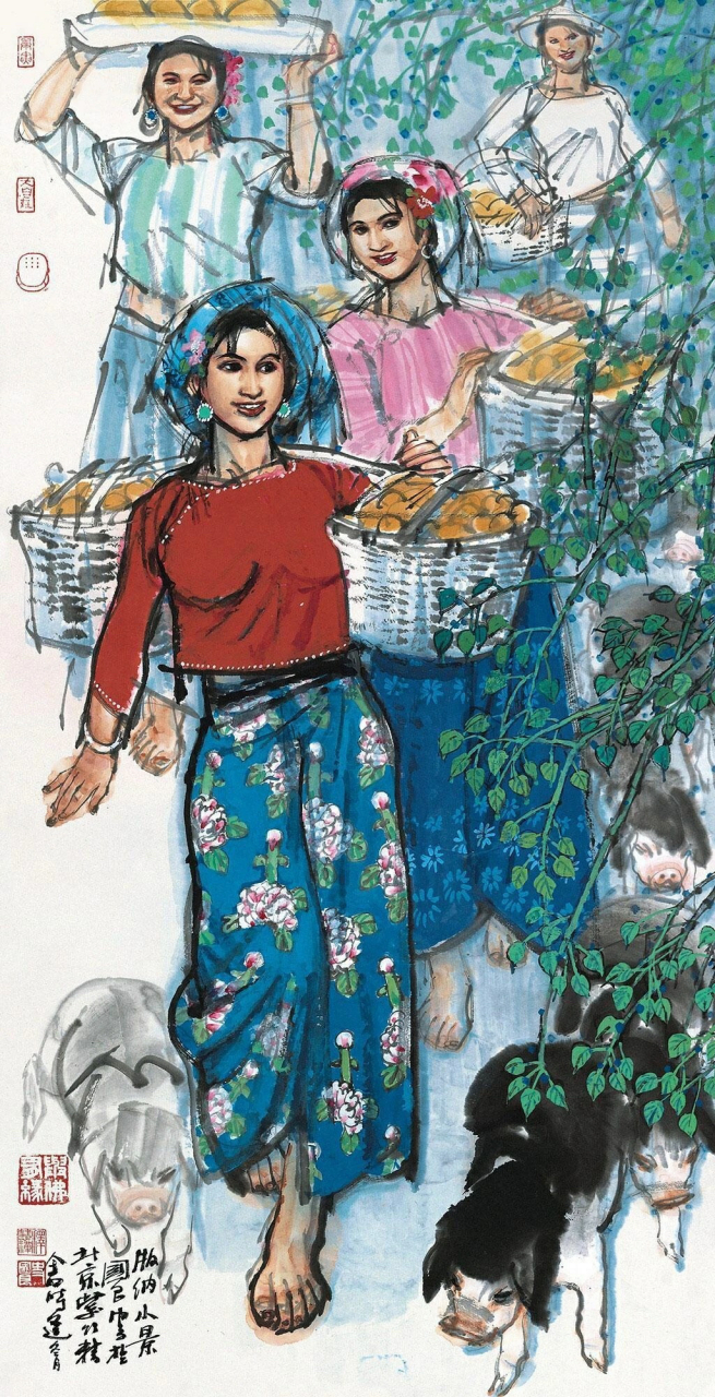 史国良(释慧禅),男,1956年出生,是中国当代著名人物画家.