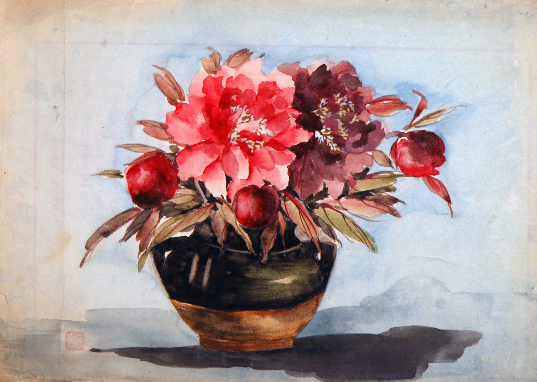 吕品先生作品欣赏#水彩# #艺术# #国画