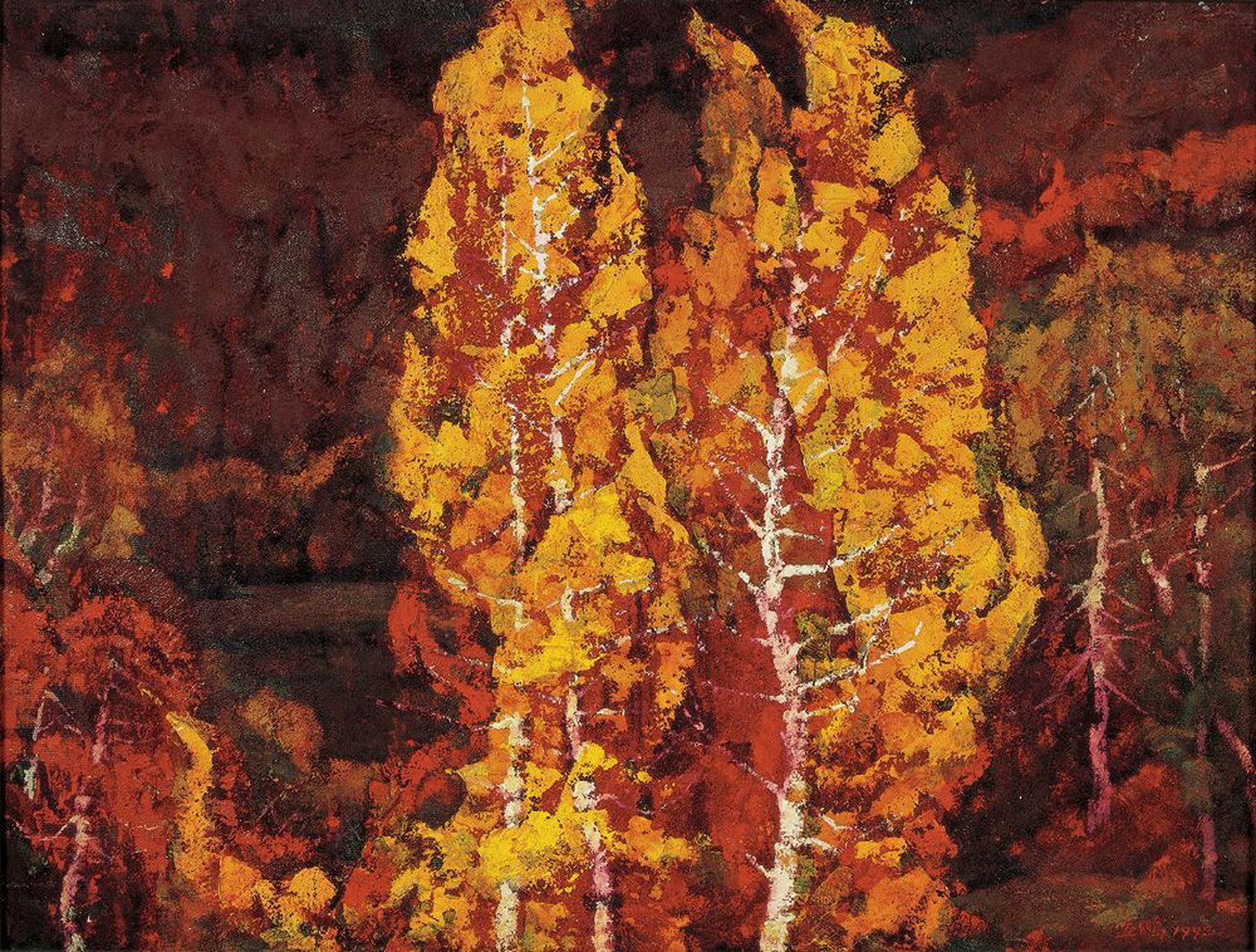 央美教授闻立鹏先生作品欣赏#油画# #绘画# #艺术# #美术