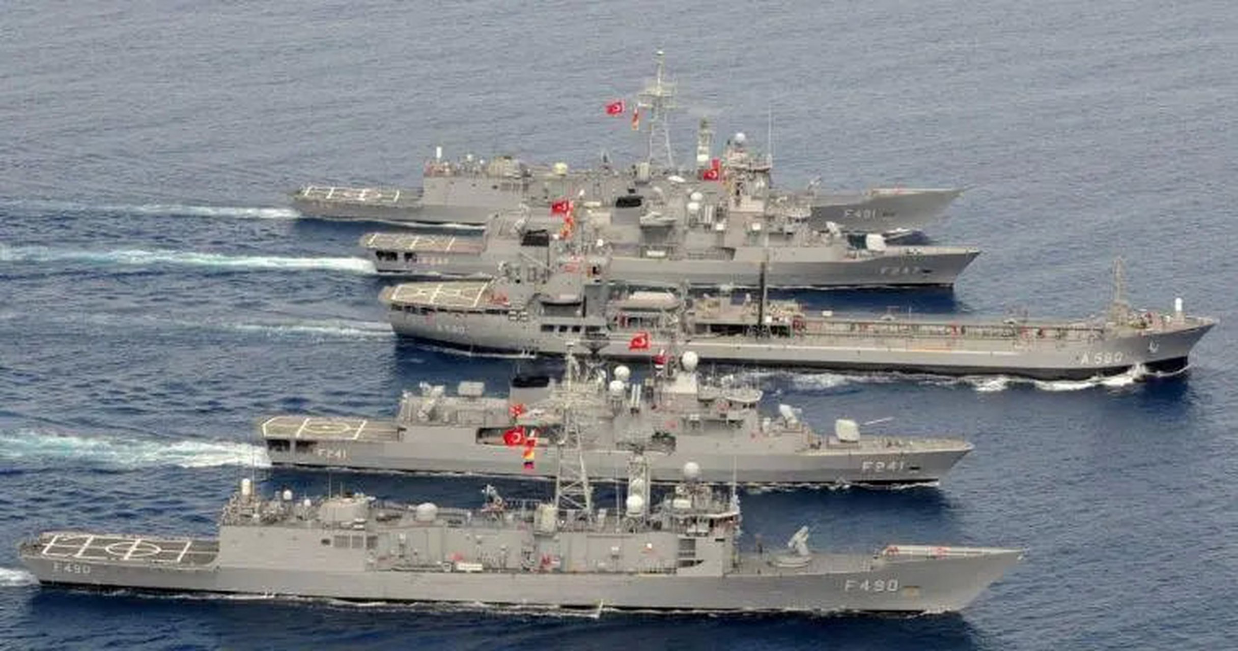 土耳其的强大海军和空军