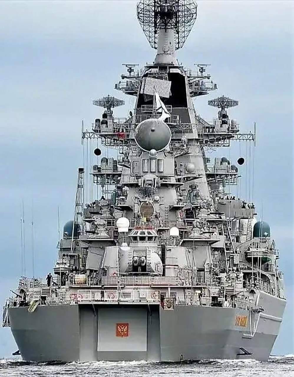 "彼得大帝"号巡洋舰正式退役,这艘浓眉大眼,霸气威猛的核动力巡洋舰