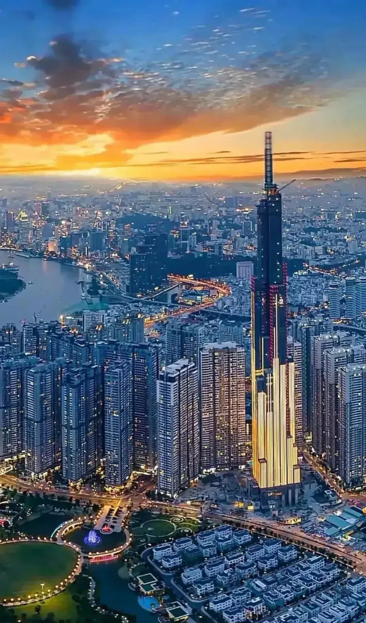 越南胡志明市风景图片