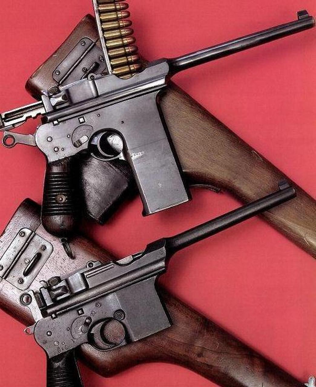 红军战士的最爱:驳壳枪在俄国也特别流行  早在第一次世界大战时期