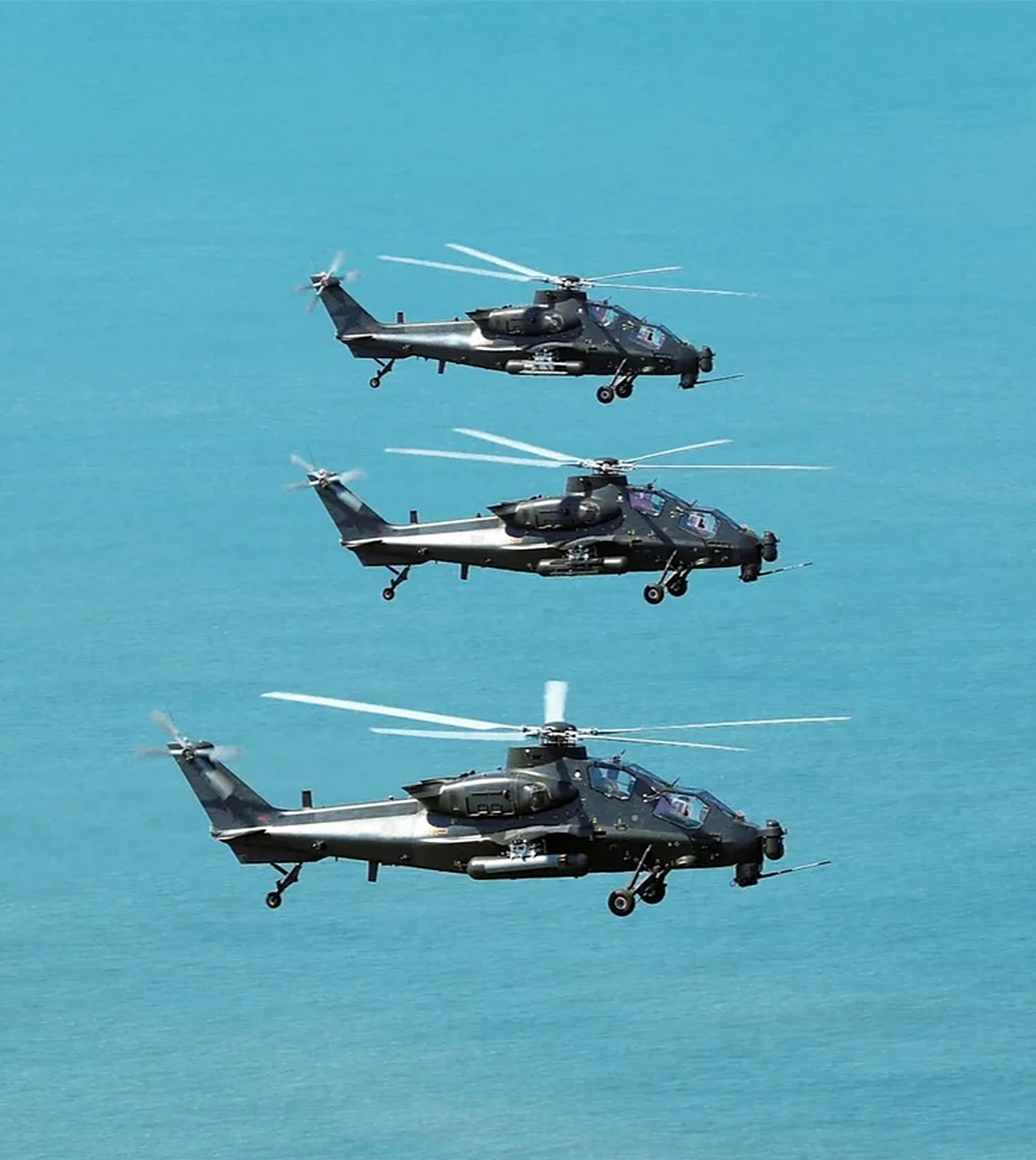 改进版的直-10武装直升机已经批量入役.