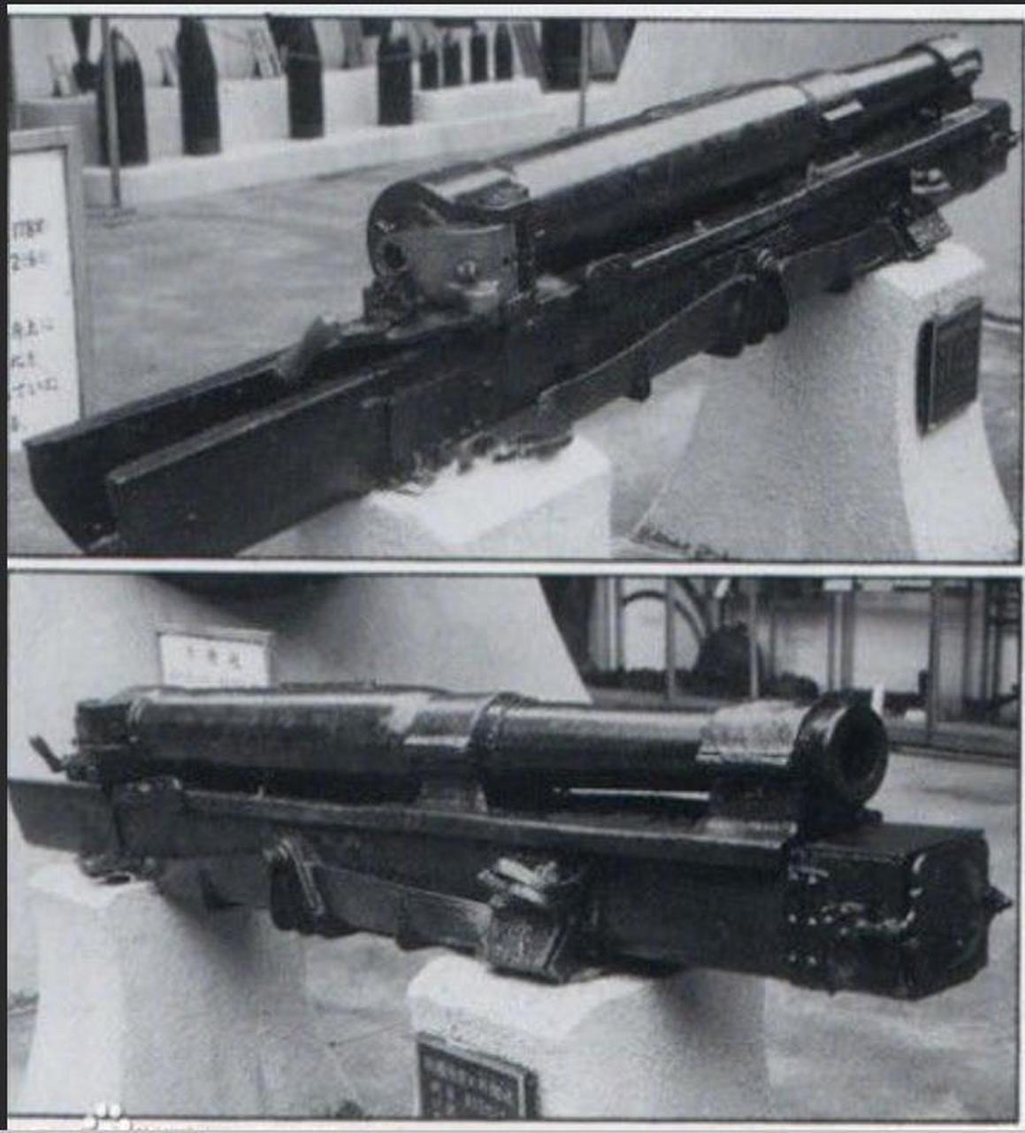 罕见的战列舰外膛炮.