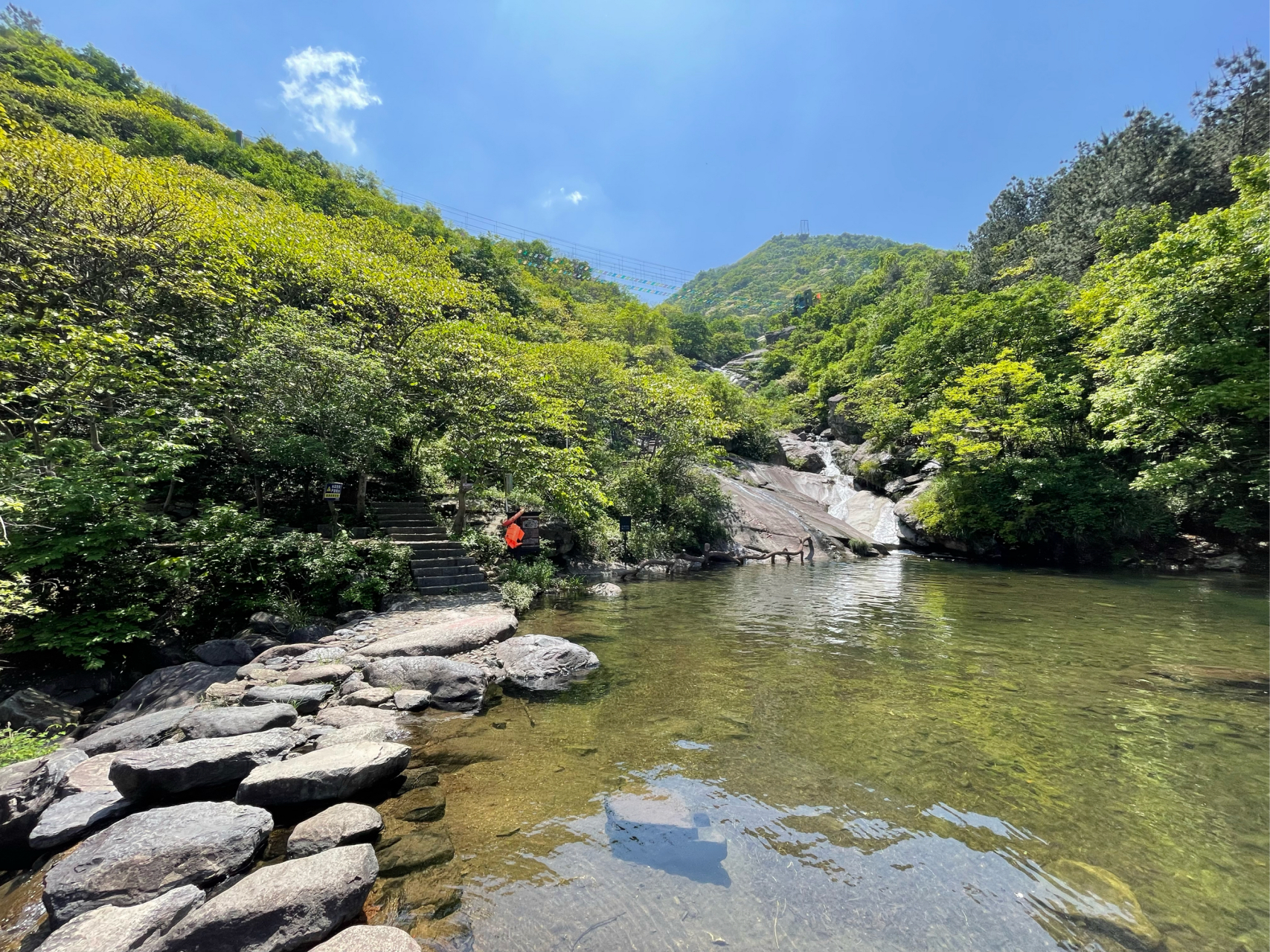 商城县金刚台猫耳峰景区第二段