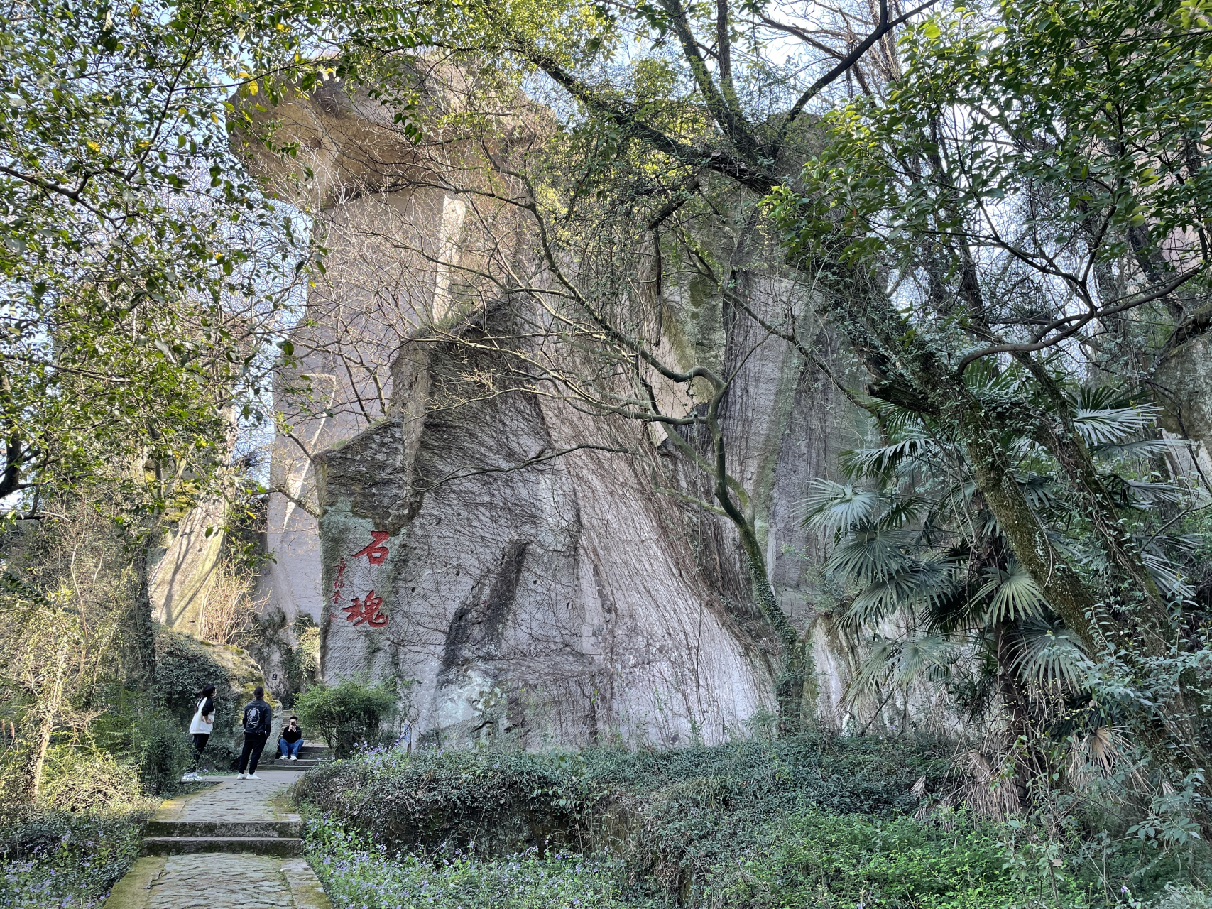 绍兴吼山风景区图片