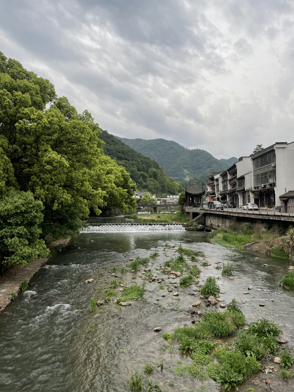 摩旅:诸暨市香榧基地东溪村风景