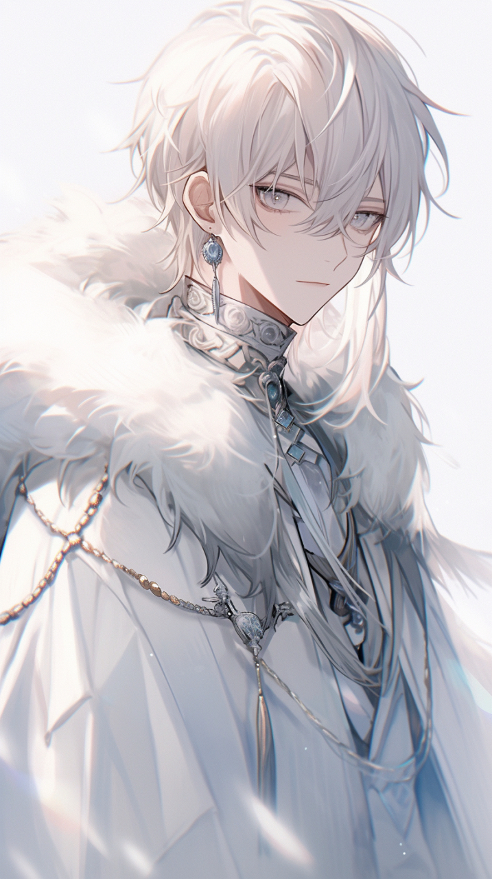 就是很喜欢一些清冷感十足的白发古风美男,哈哈哈,感觉非常唯美.