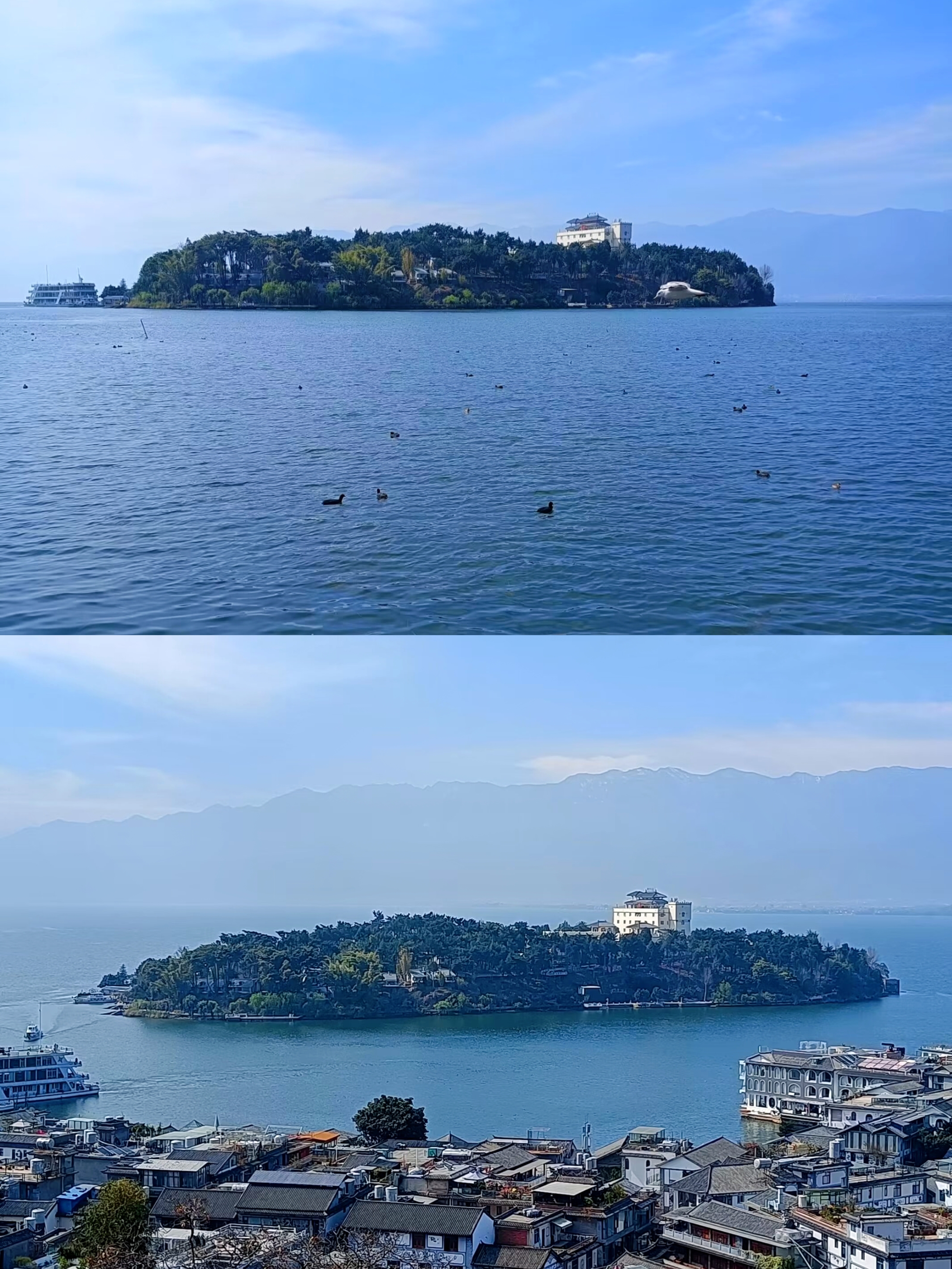 洱海(双廊观景) 大理风光在苍洱,苍洱风光在双廊.