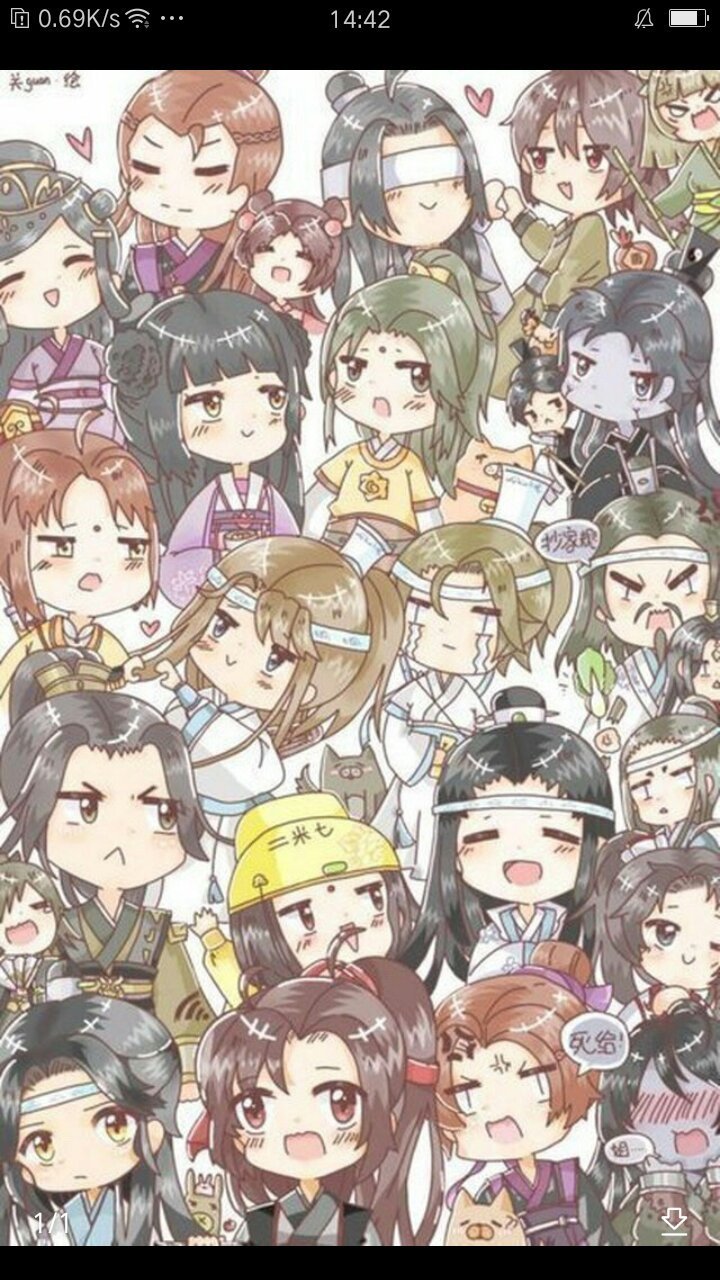 魔道祖师全员图