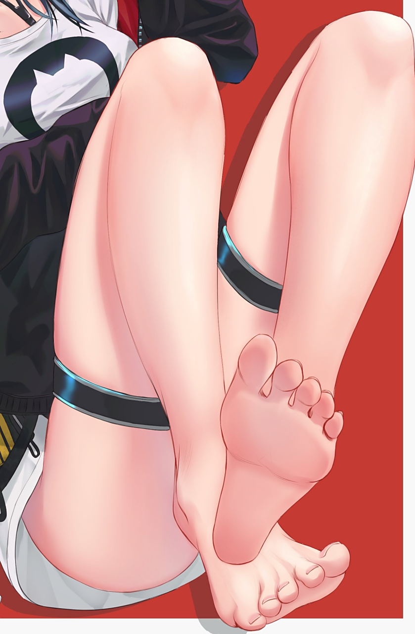 大姐,你有脚气!#美腿玉足# #二次元