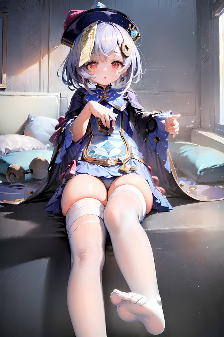 七七要喝椰羊奶,甘雨姐姐在家吗?#七七# #原神# #原神甘雨