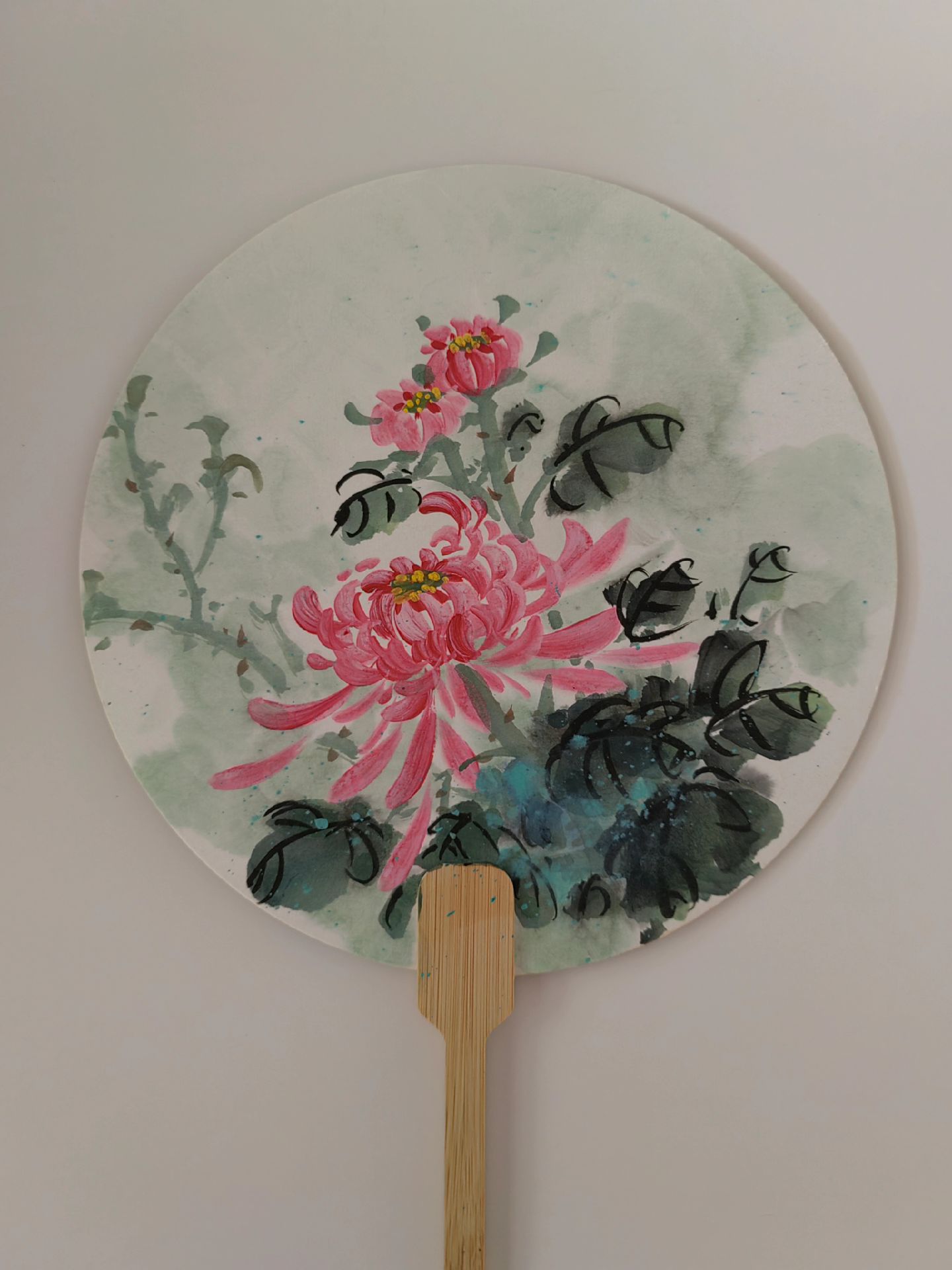淡惠轩国画扇子面