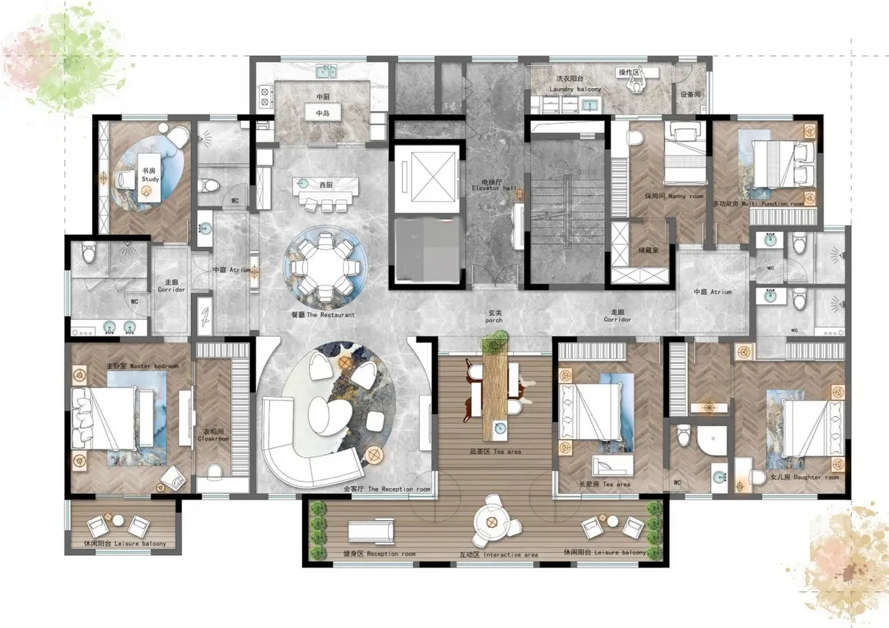 大平层户型已成为主流!