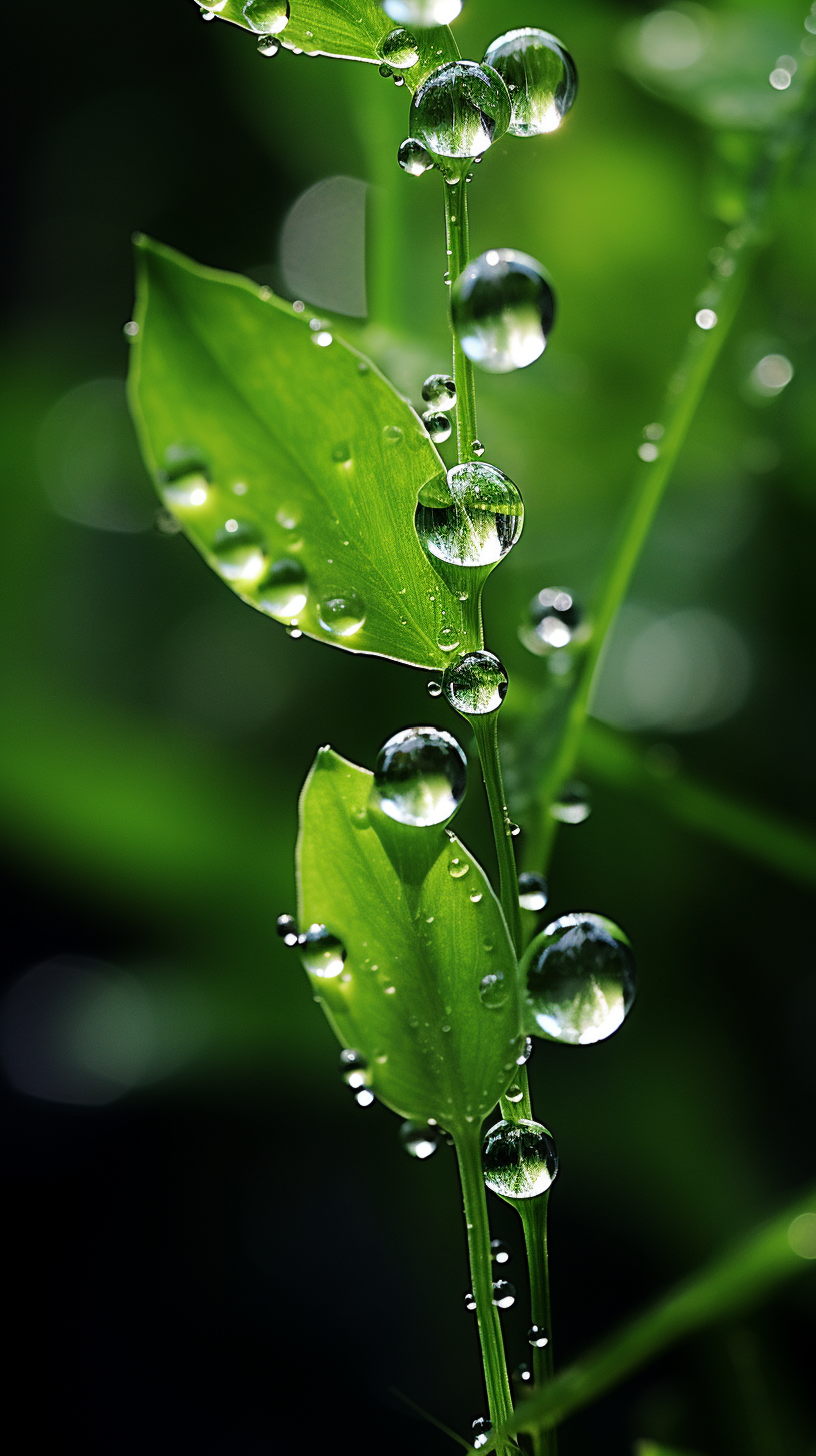 露珠治愈壁纸