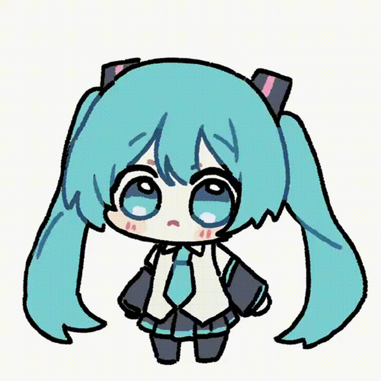 初音未来壁纸可爱q版图片