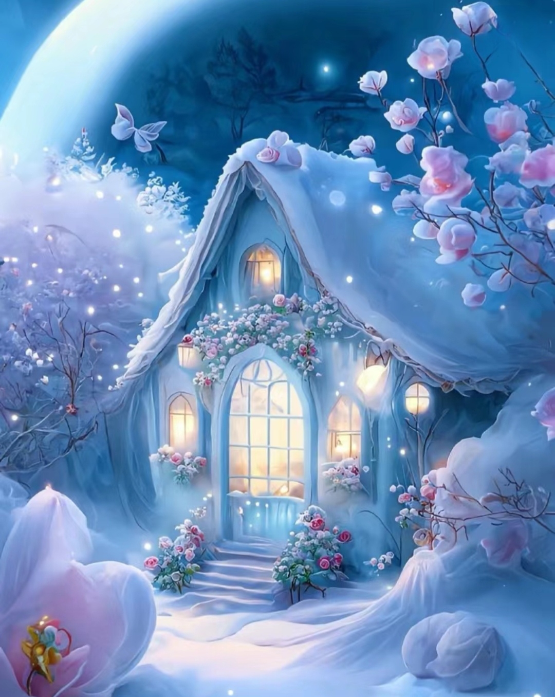 761576157615 走进这梦幻的雪中小屋,仿佛置身于童话世界