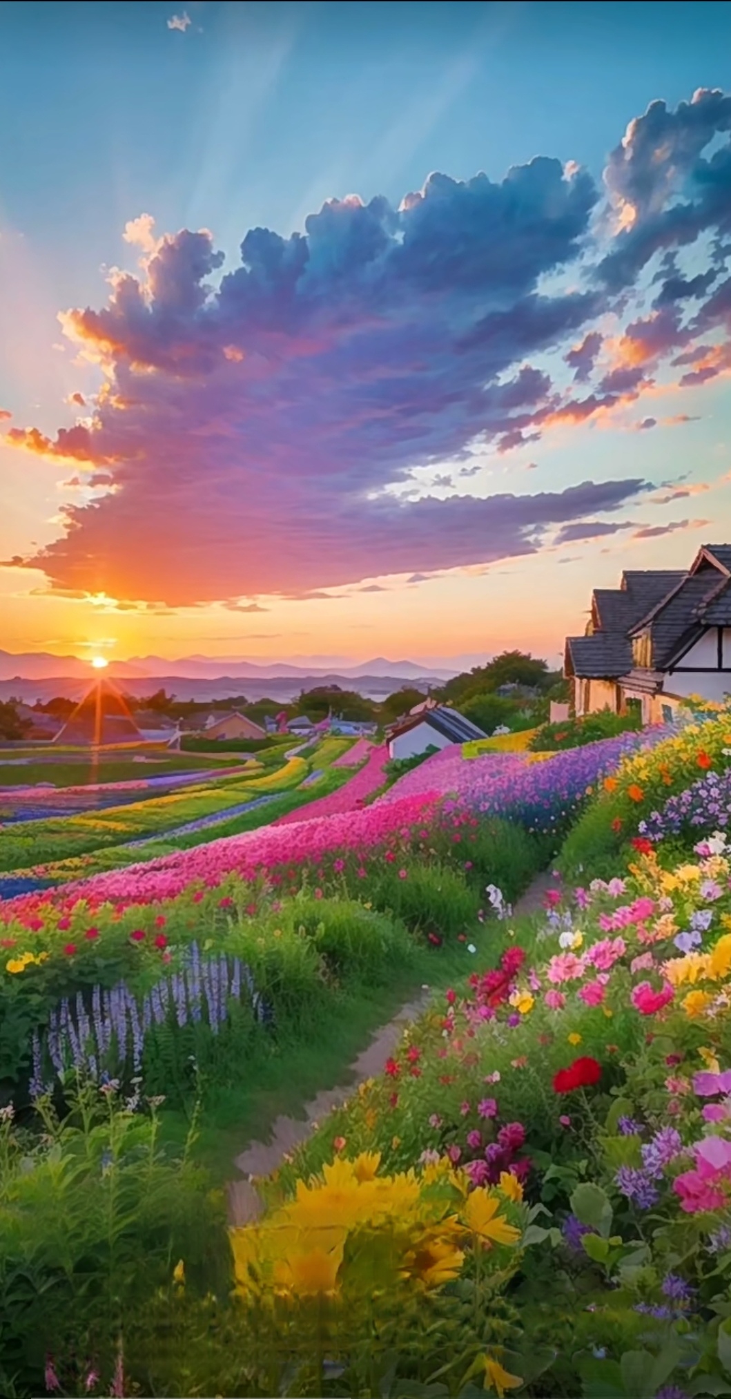 9498徜徉在花海中的奇妙体验9798  78在这个繁忙的世界里