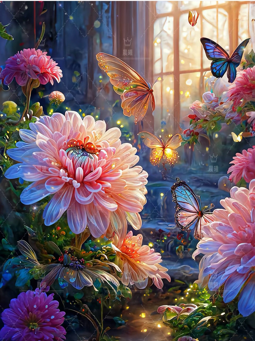 979090  走进这片花海,仿佛置身于童话世界.