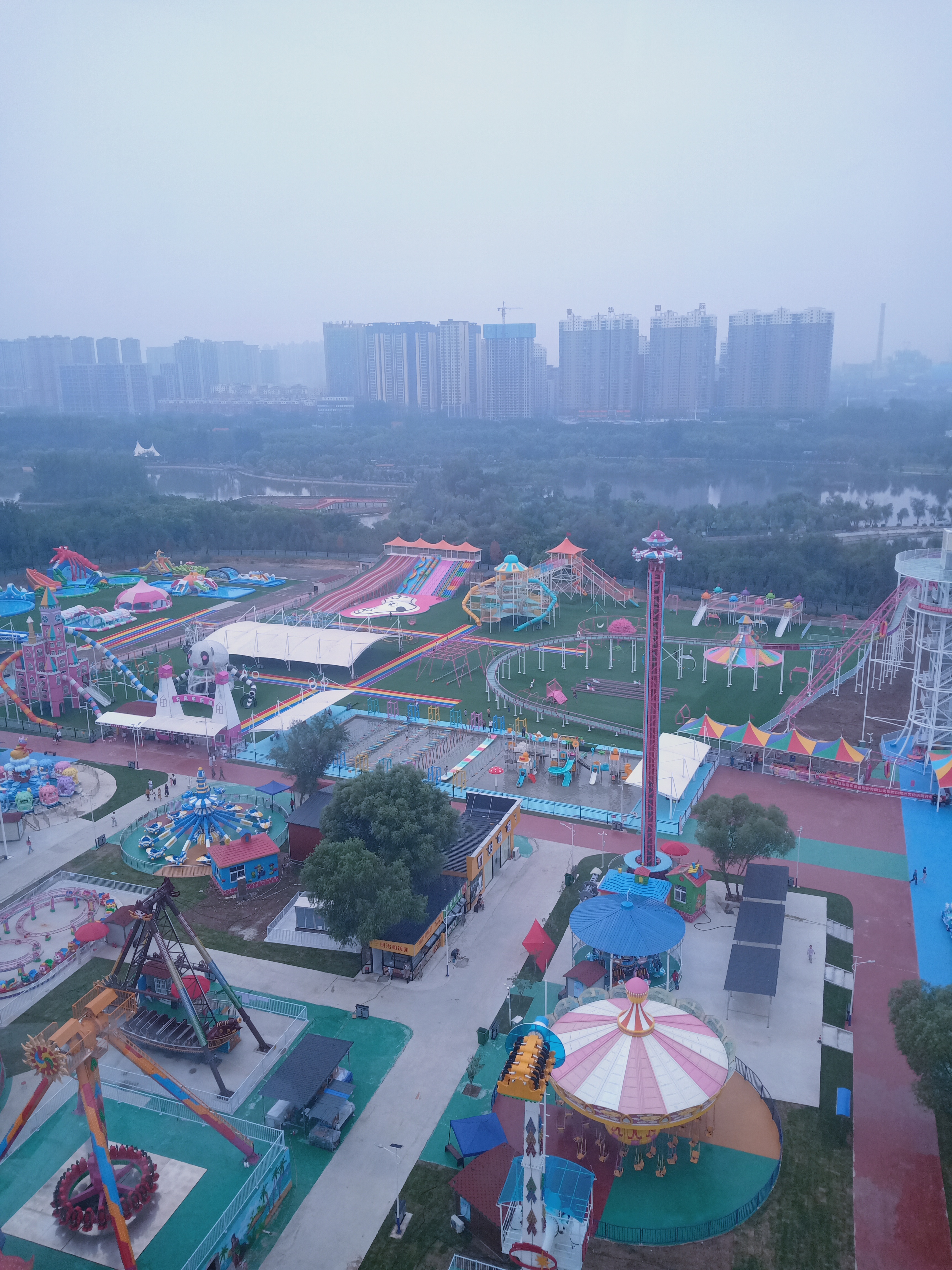 平顶山的朋友们可以推荐溜娃的打卡地方新开放的白鹭洲文化乐园,里面