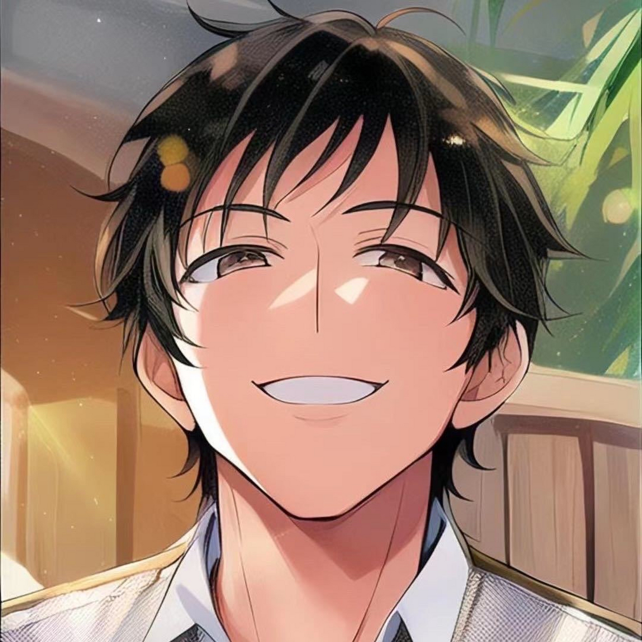 阳光男生漫画头像