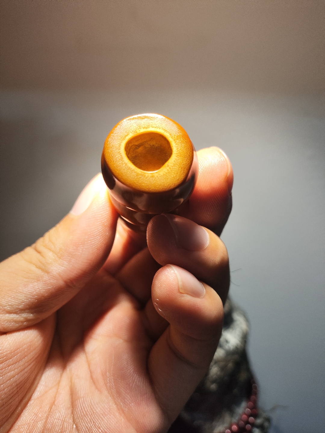 罗汉竹手把件,高度5.4直径2.7#热点引擎计划