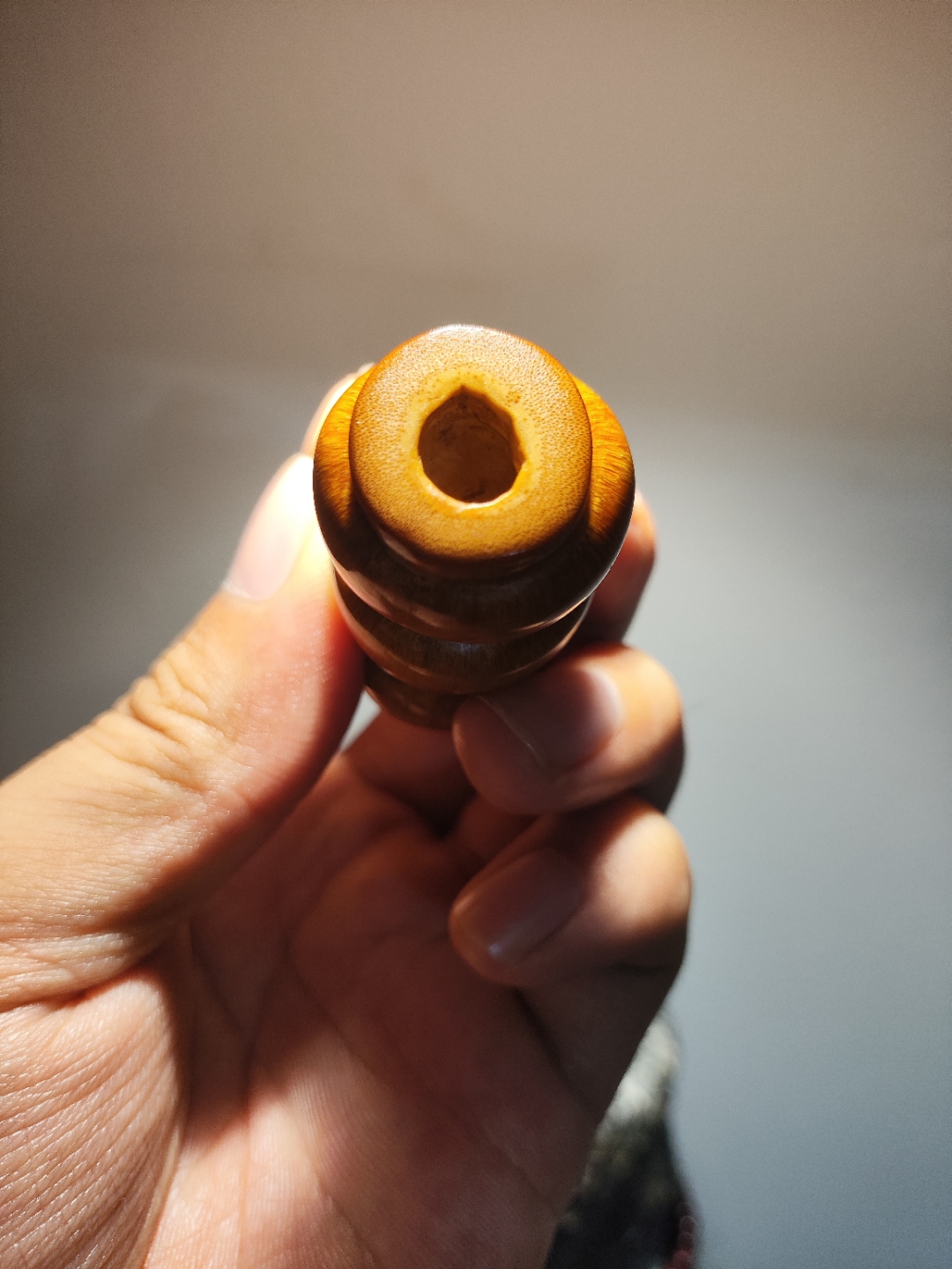 罗汉竹手把件,高度5.4直径2.7#热点引擎计划