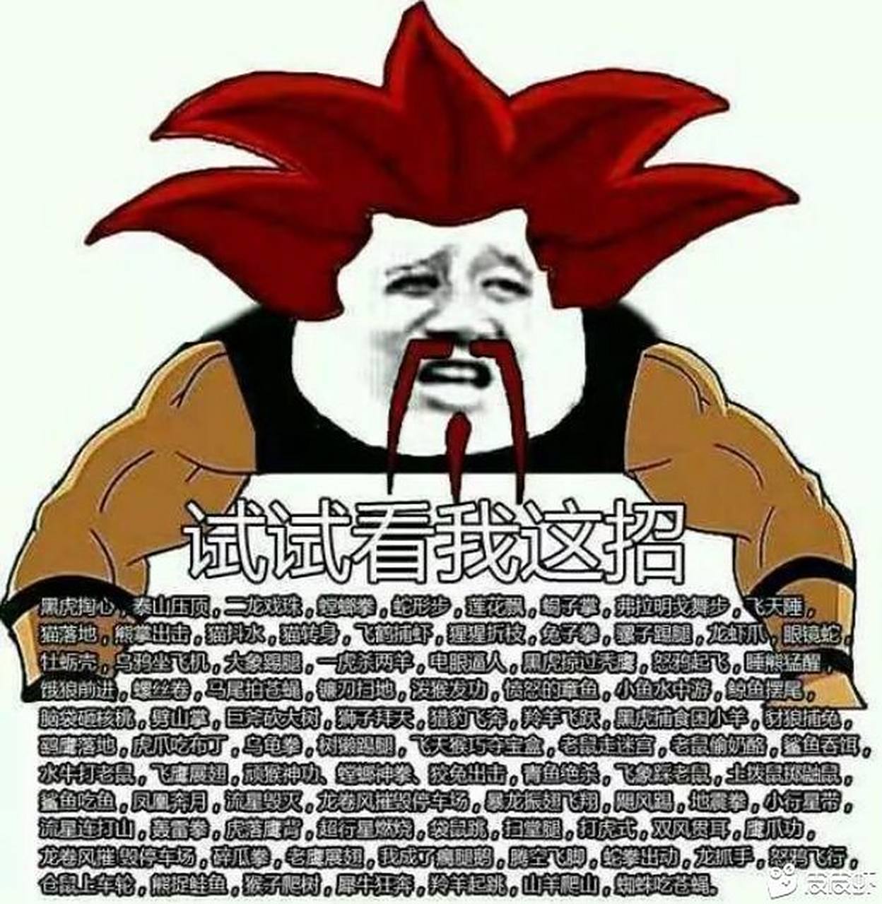 阿福出招表: ↓→ a 黑虎掏心 ↓→ b 二龙戏珠 ↓→ c 螳螂拳 ↓→ d