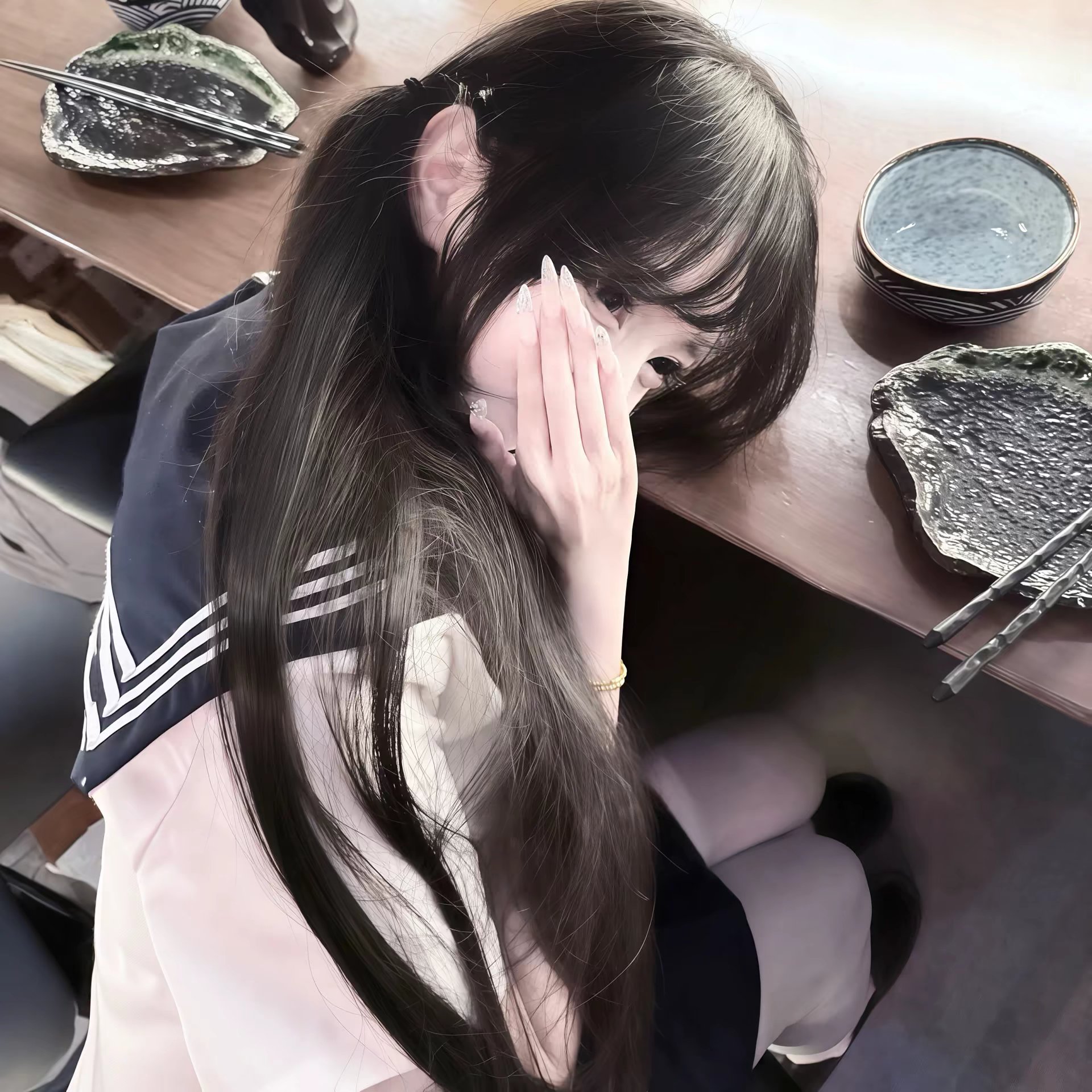 wechat氛围感小众女头# #喜欢的话就点个赞吧# 枯木能逢春 我们也能