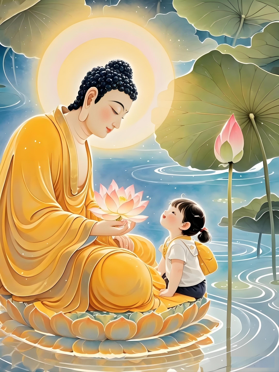 阿弥陀佛和我们的三个约定: