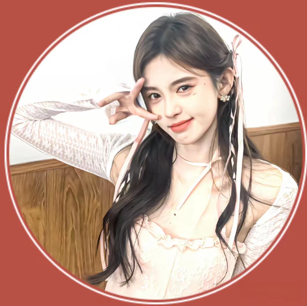 鞠婧祎圆框头像