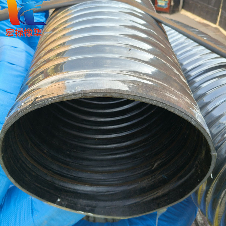 大口径黑色橡胶波纹管 夹布伸缩软管 宏禄橡塑,品质如钢,坚韧耐用