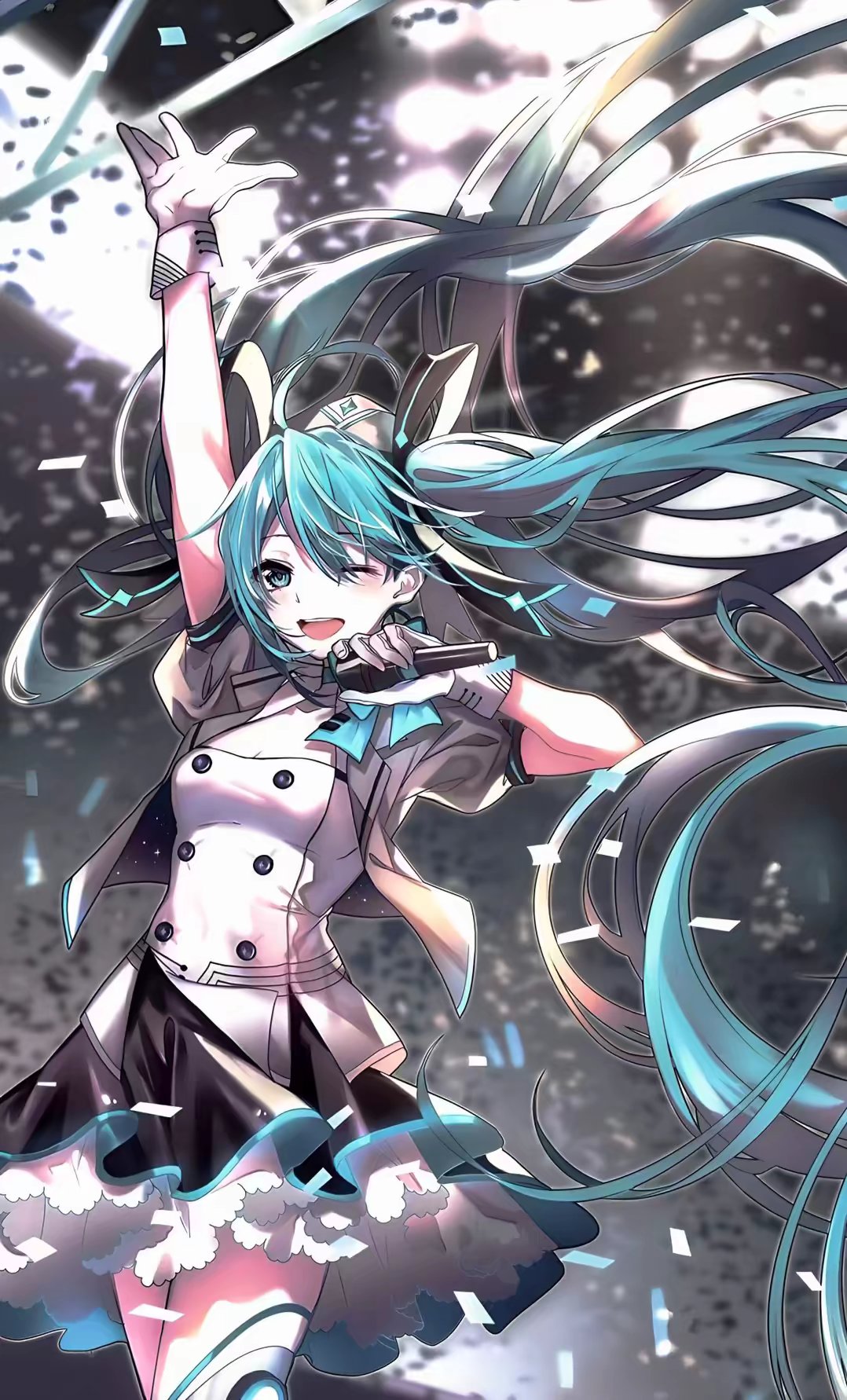 初音未来头像 初音未来喵 相册里有好多谁要?