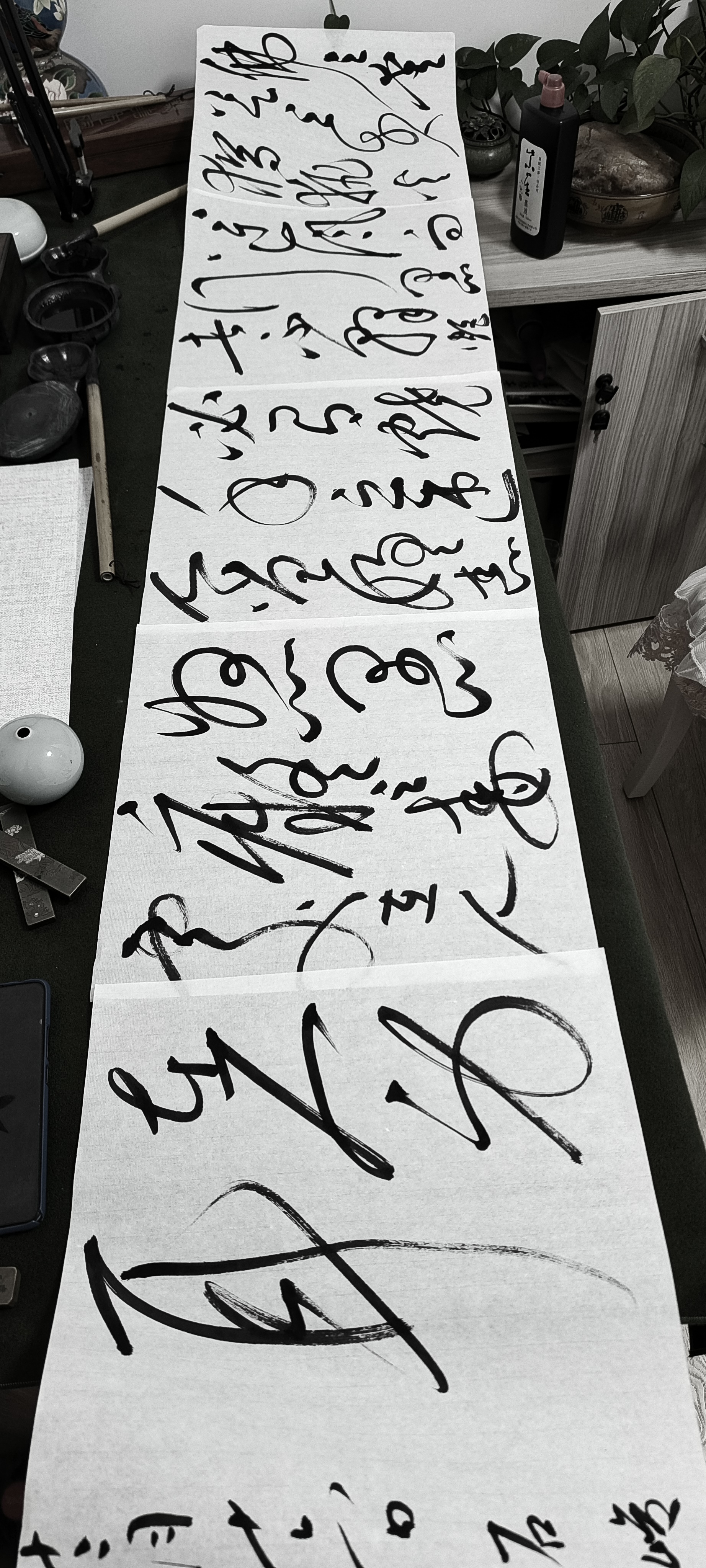 狂草世界旋风急