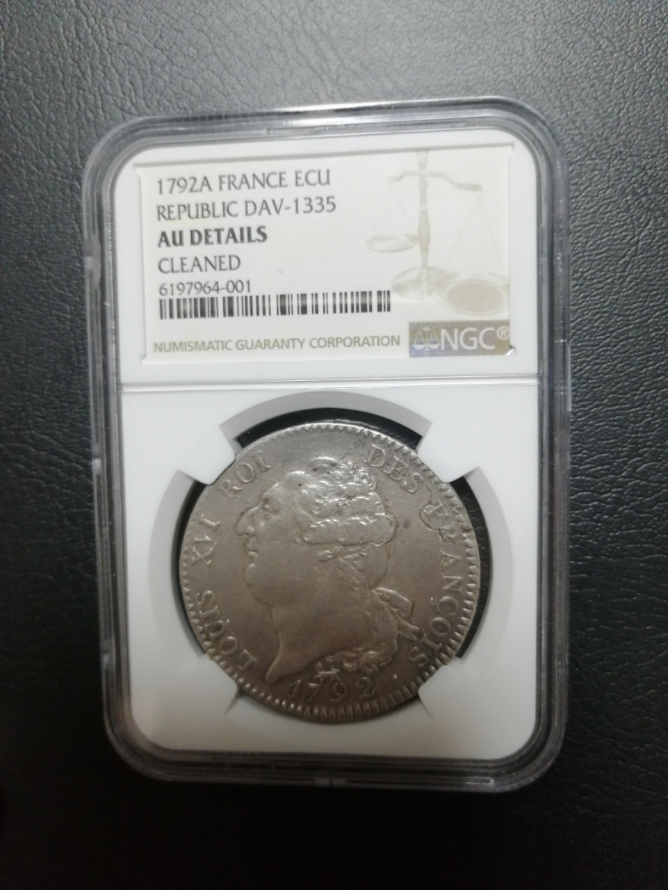 世界名币——法国天使埃居银币