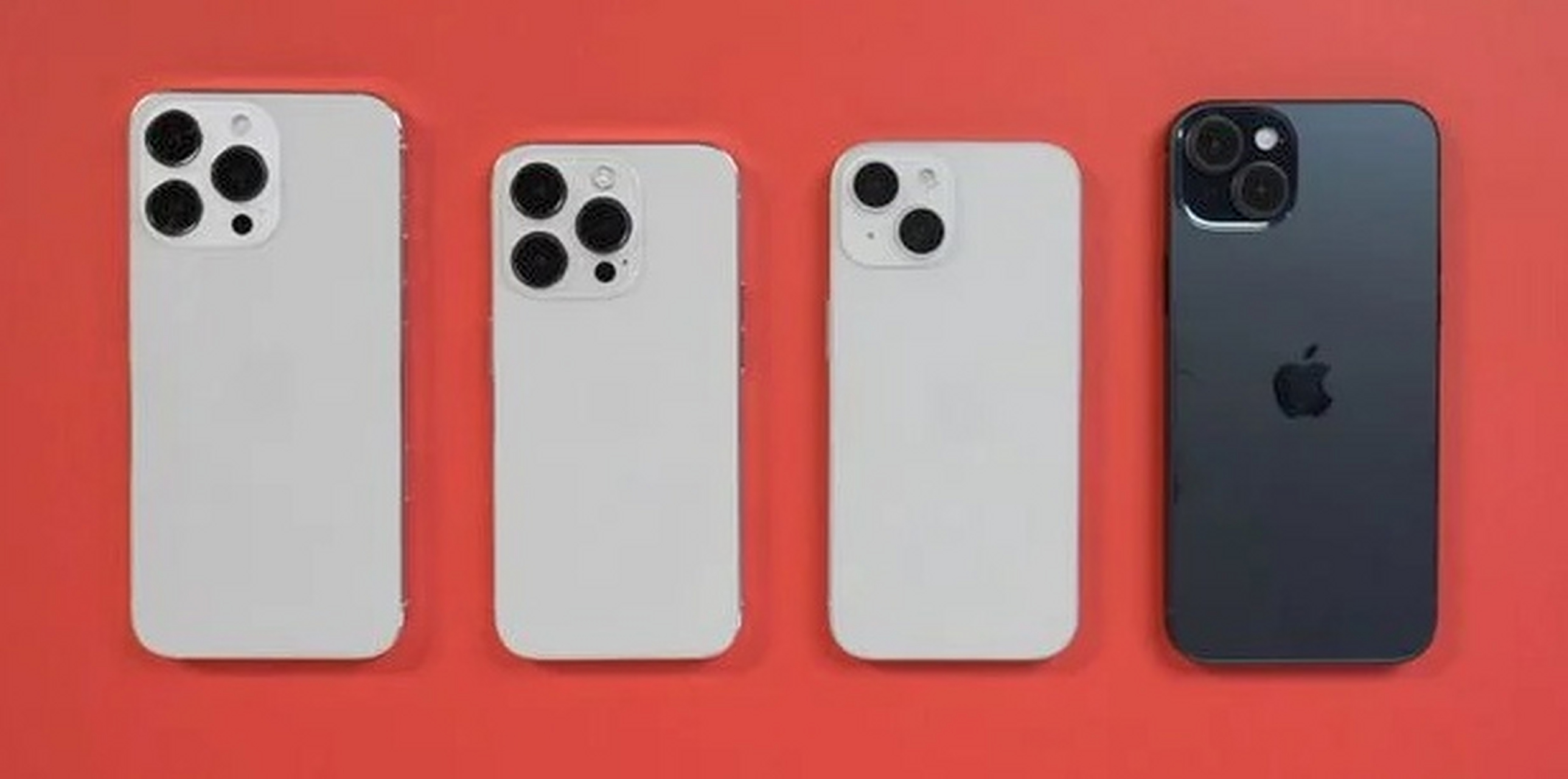 苹果iphone 15系列四款机模曝光.