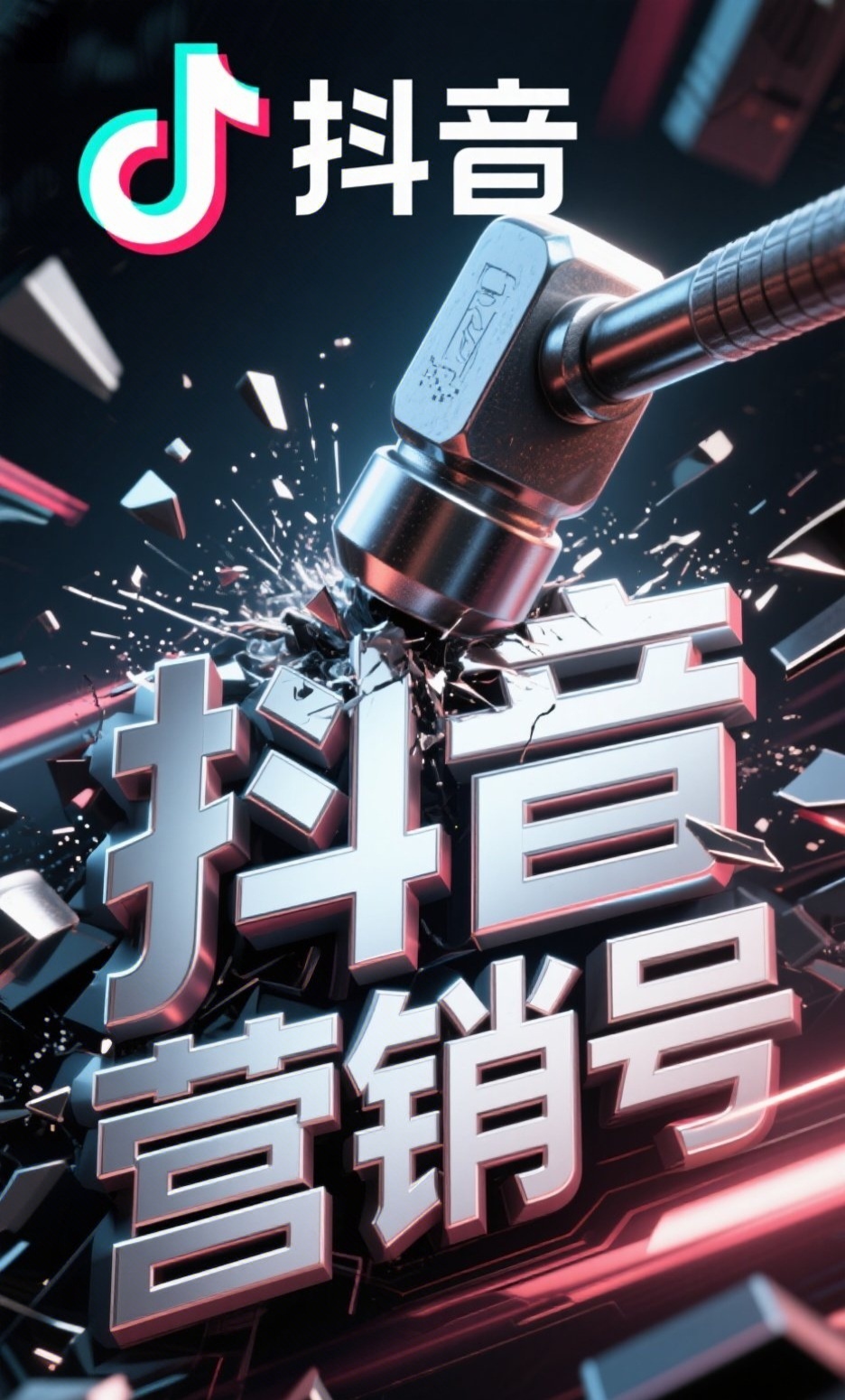 封面抖音营销抖音切片招募logo抖音虚假宣传抖音直播正以 ​​"