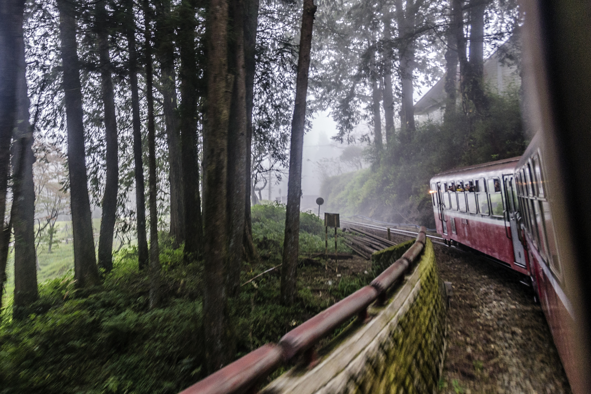 阿里山的小火车