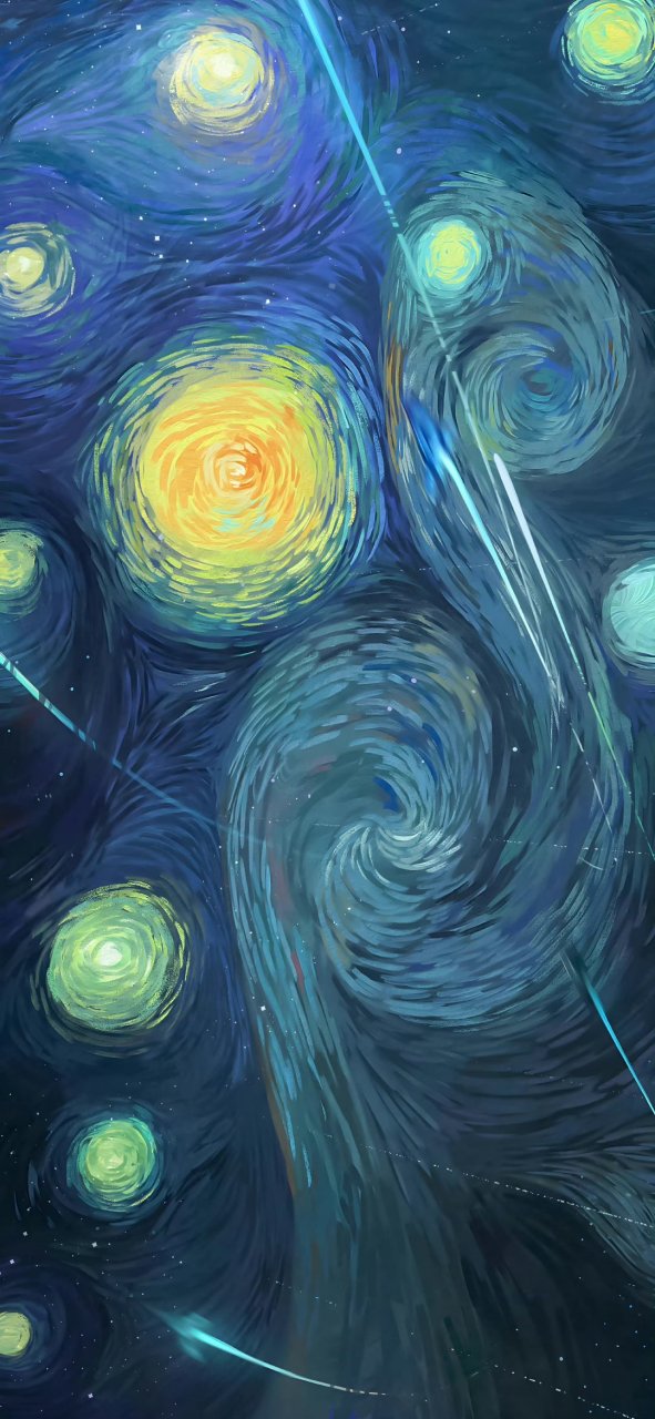 梵高星空壁纸#手机壁纸# #iphone壁纸