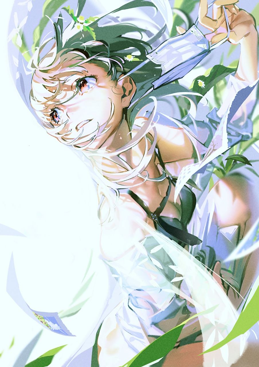 第一张来自画师rella为fgo官方制作的星巡的少年的概念礼装.