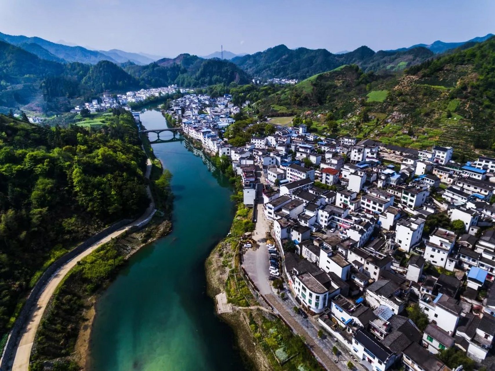 春日心愿旅行地 歙县昌溪村,号称"歙南第一村,漫步昌溪村,仿佛穿越