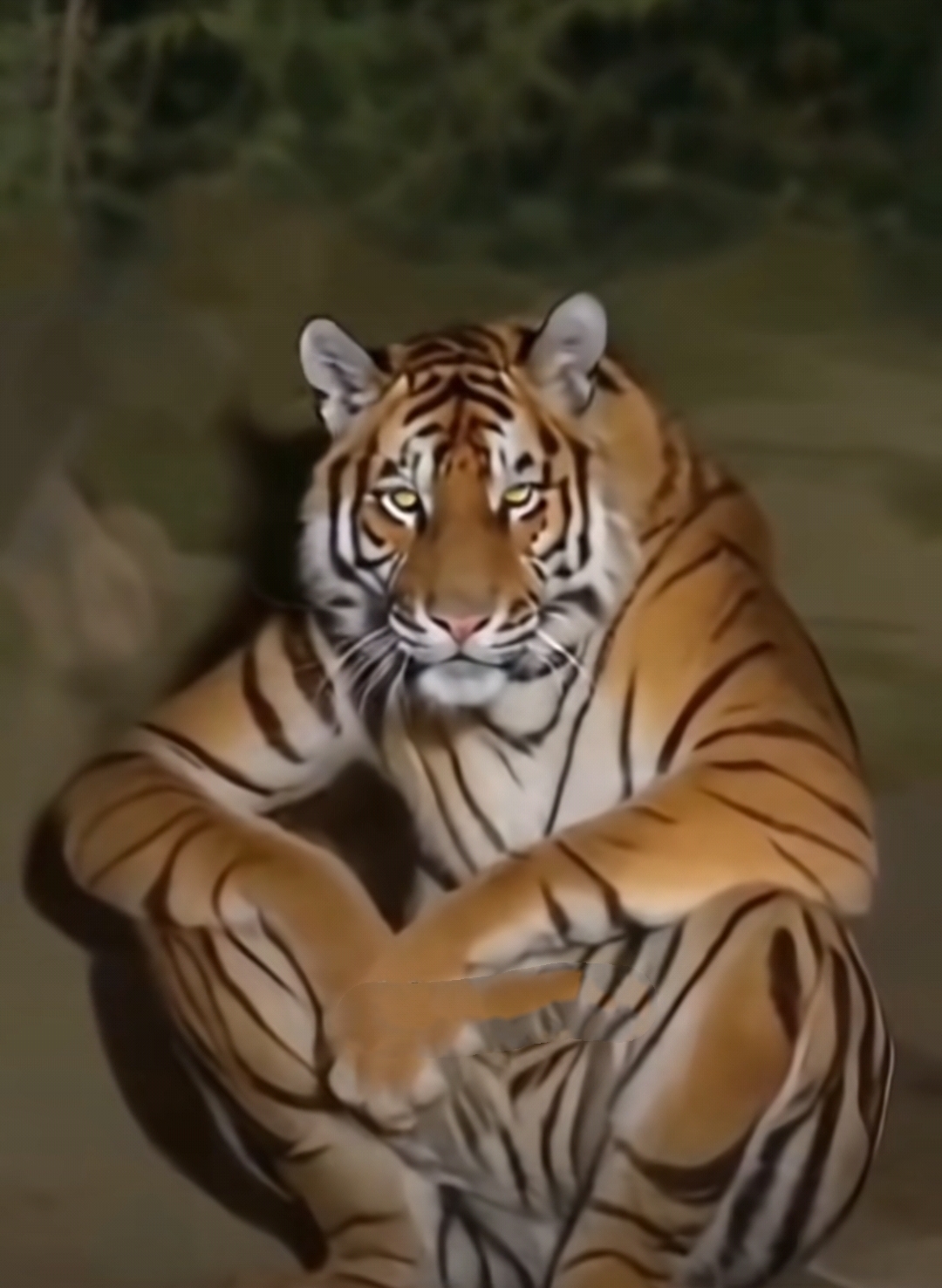 眼前这奇异的景象,让人不禁心生疑惑:这是修炼成精了吗?