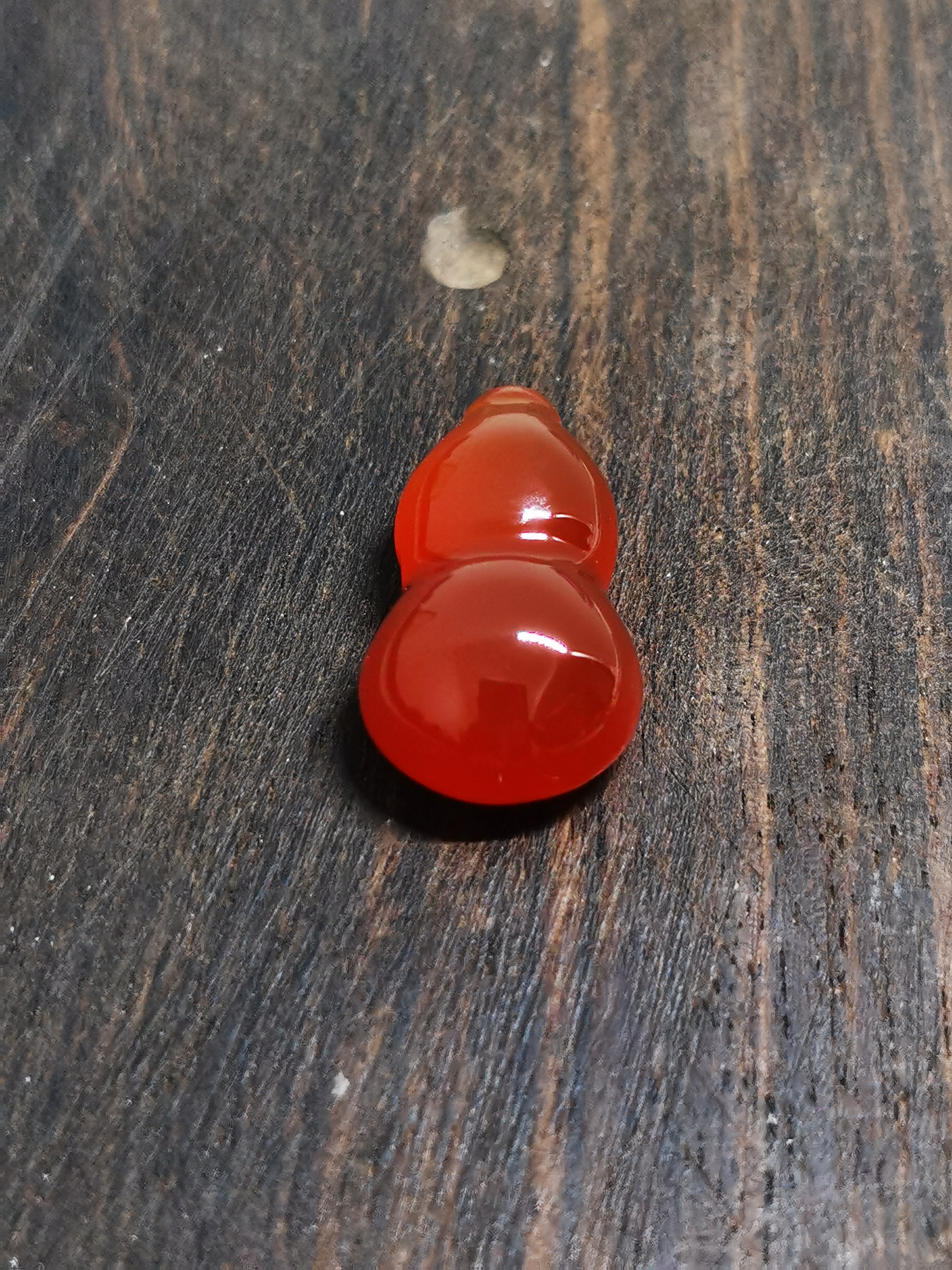 保山原矿南红冰红葫芦吊坠