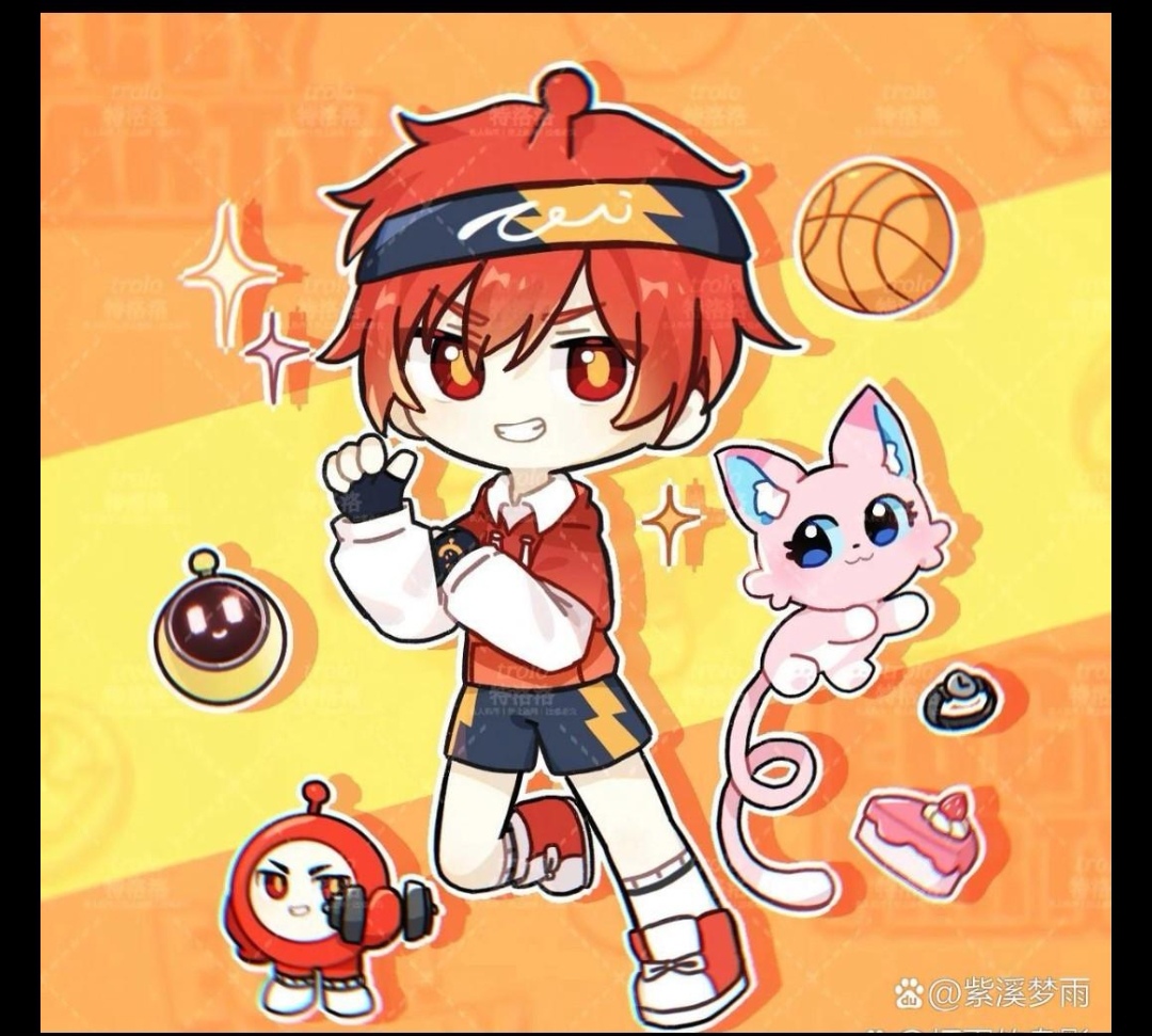 昨天你们都说小黄是米亚,今天换个拟人的