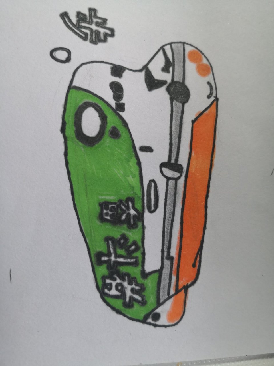 奋斗者号简笔画