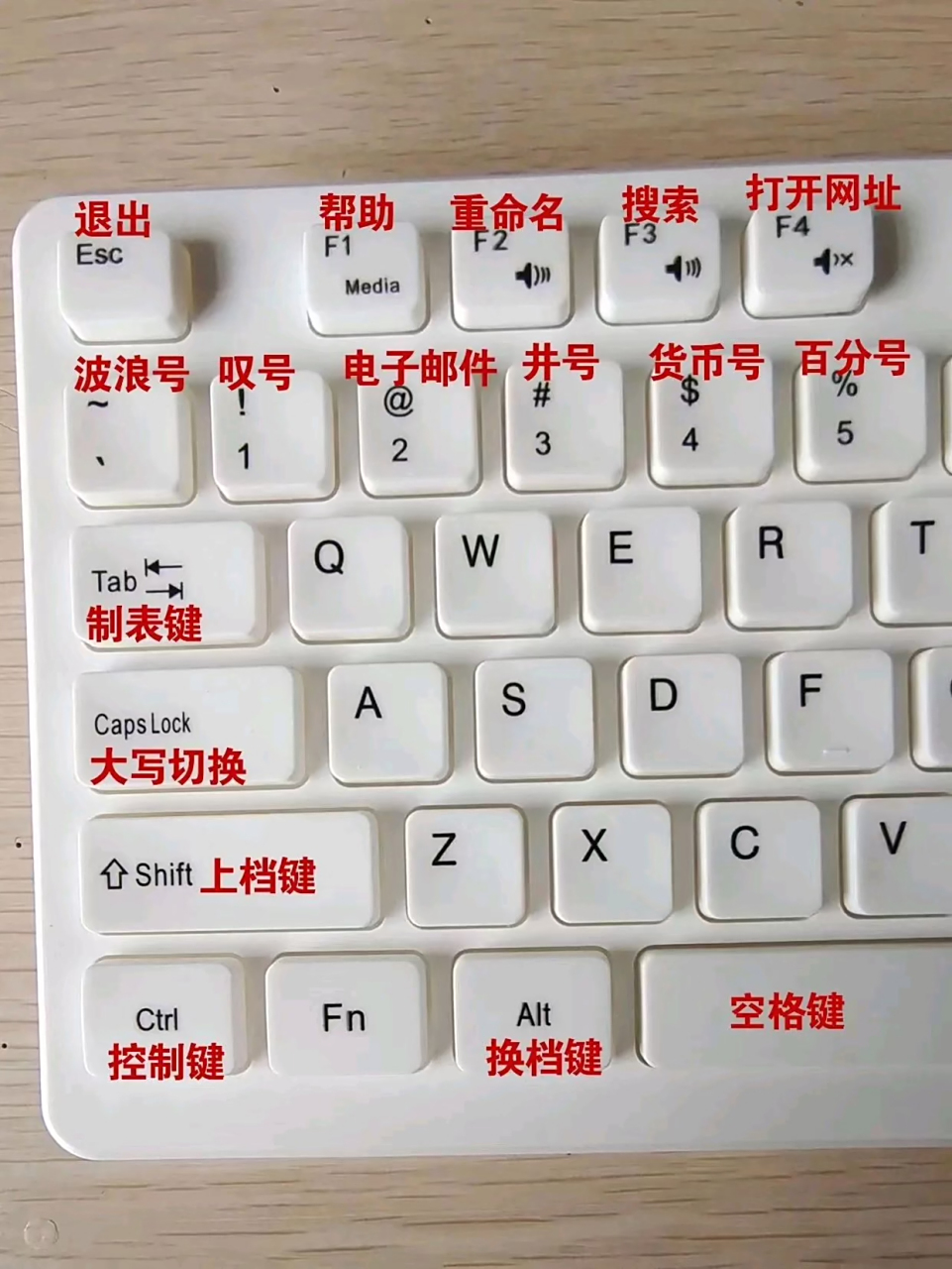 电脑键盘的认识