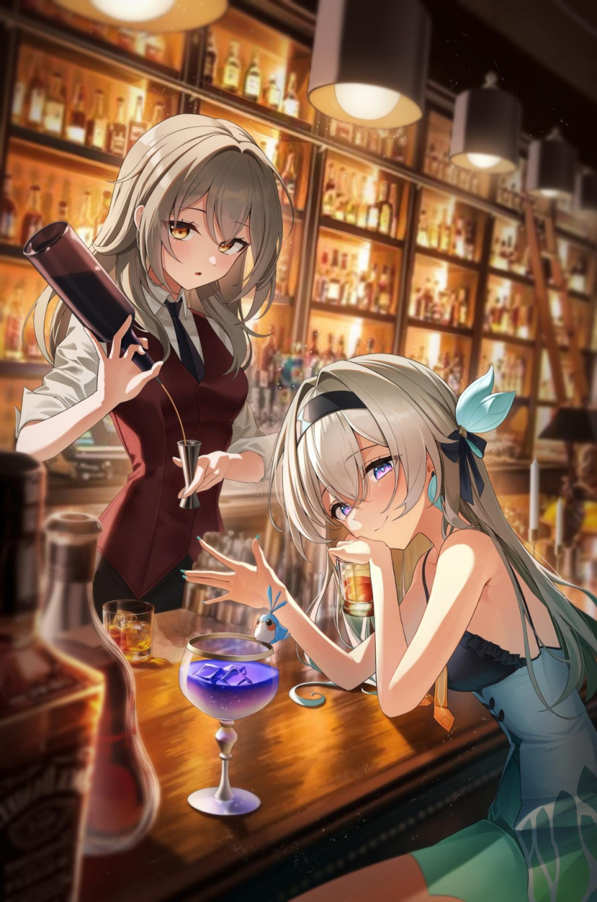 二次元# 要来一杯小鸟伏特加吗