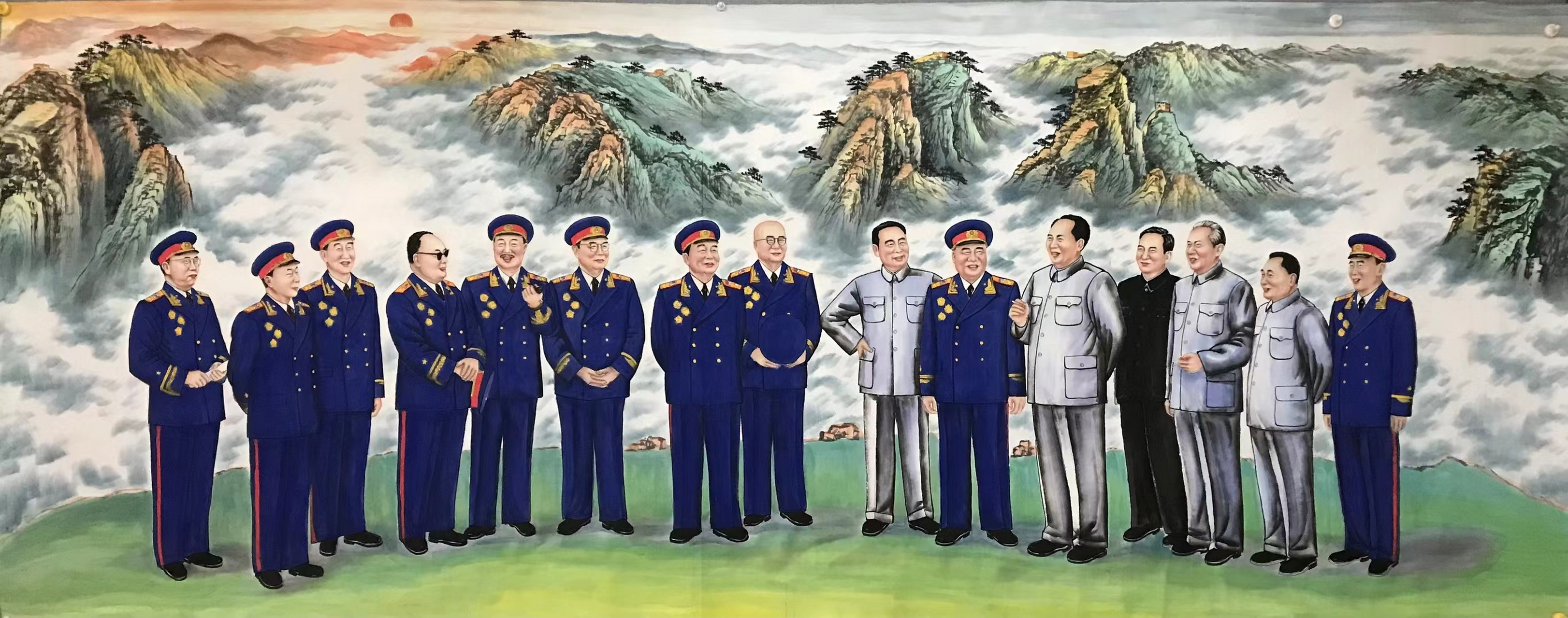 十大元帅 新中国的十大元帅,个个都是我们的超级英雄,致敬最可爱的人!